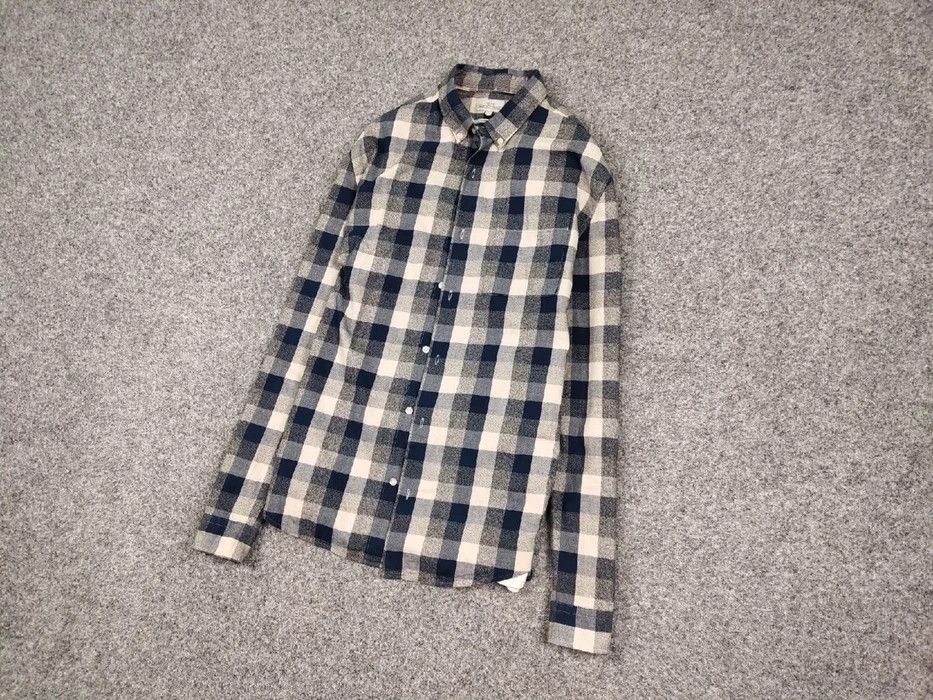 Flannel Vintage Flannel Shirt Travis Scott Style Size US M / EU 48-50 / 2 - 5 Thumbnail