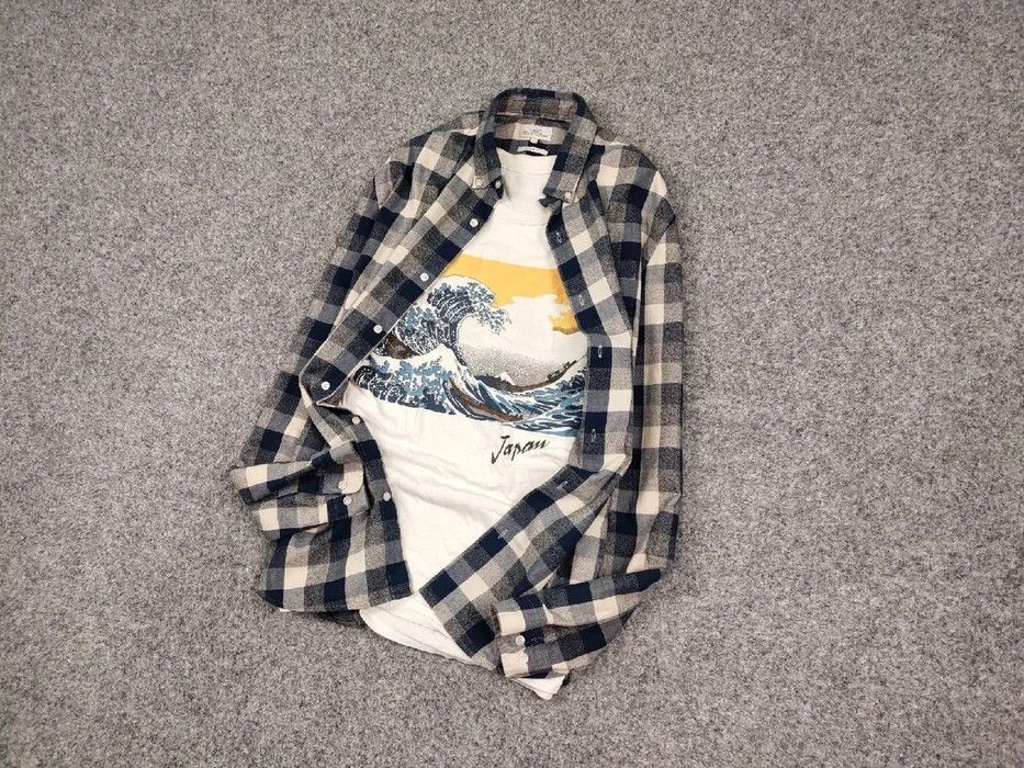 Flannel Vintage Flannel Shirt Travis Scott Style Size US M / EU 48-50 / 2 - 3 Thumbnail