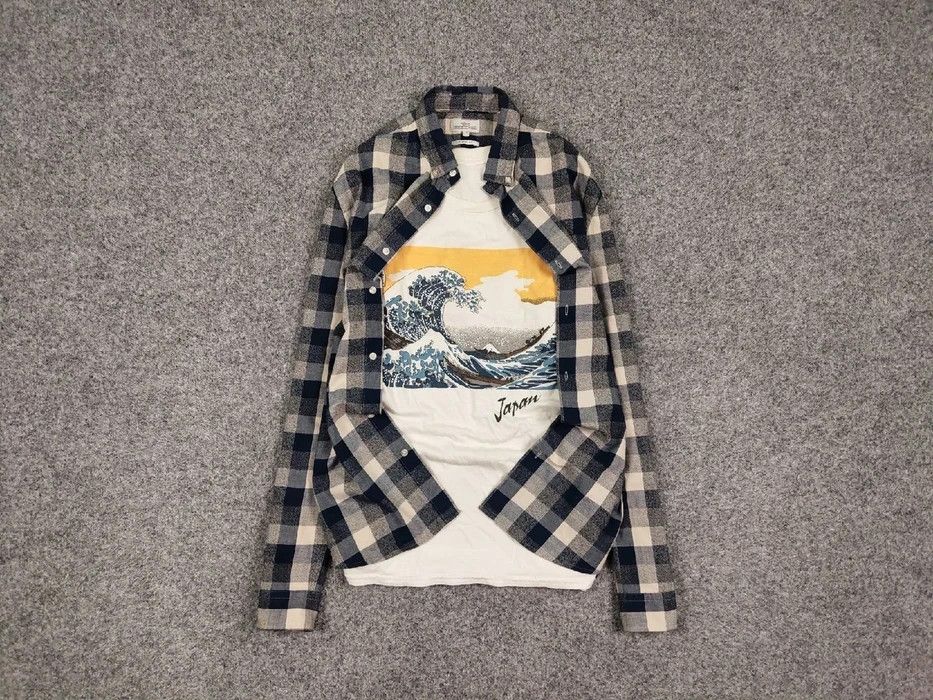 Flannel Vintage Flannel Shirt Travis Scott Style Size US M / EU 48-50 / 2 - 1 Thumbnail