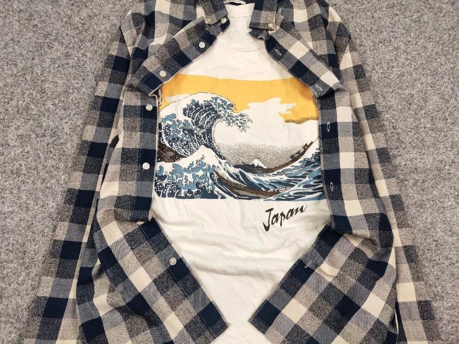 Flannel Vintage Flannel Shirt Travis Scott Style Size US M / EU 48-50 / 2 - 6 Thumbnail