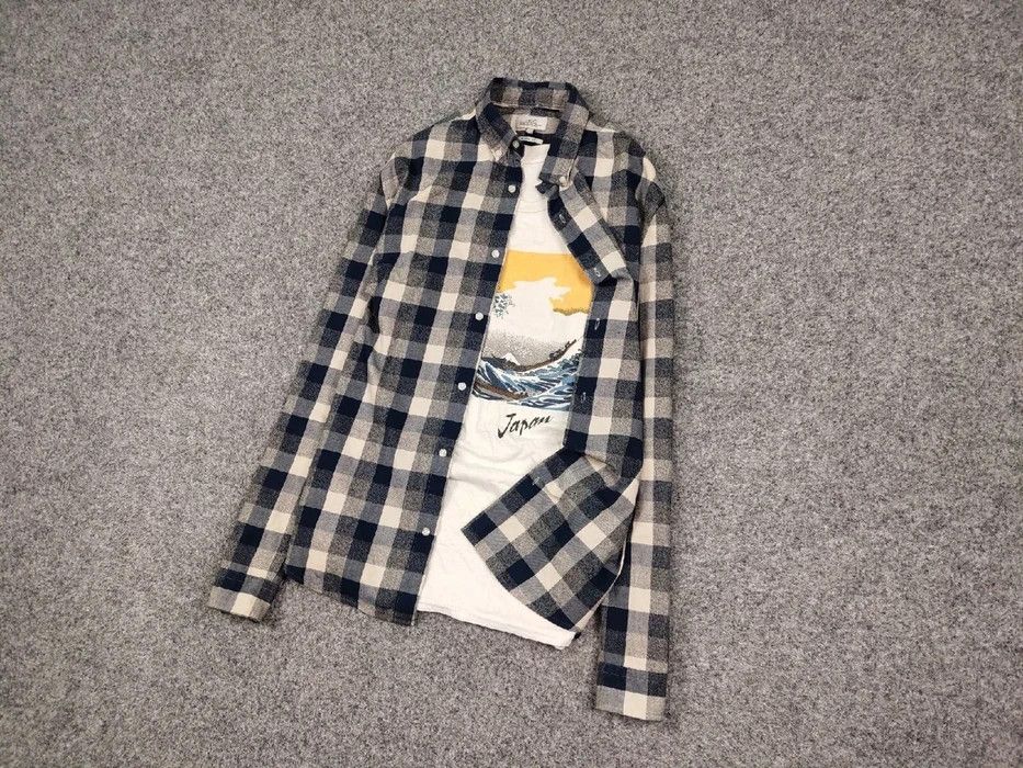 Flannel Vintage Flannel Shirt Travis Scott Style Size US M / EU 48-50 / 2 - 4 Thumbnail