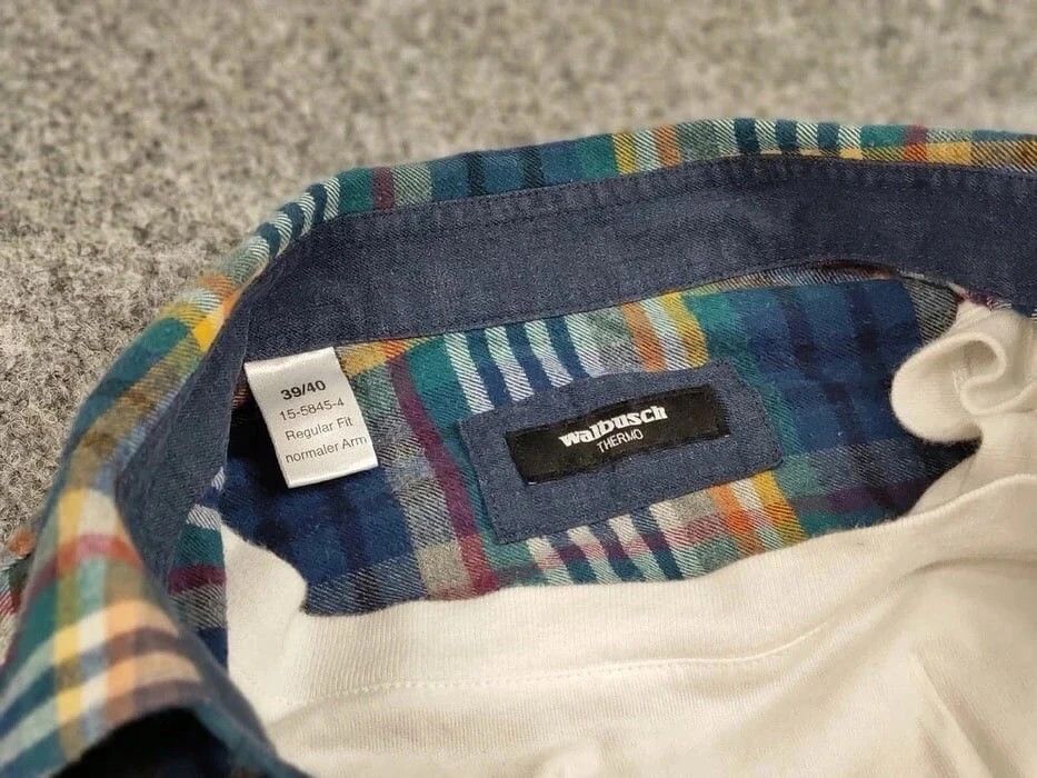 Flannel Vintage Flannel Shirt Checkered Travis Scott Style Hype Size US M / EU 48-50 / 2 - 9 Thumbnail