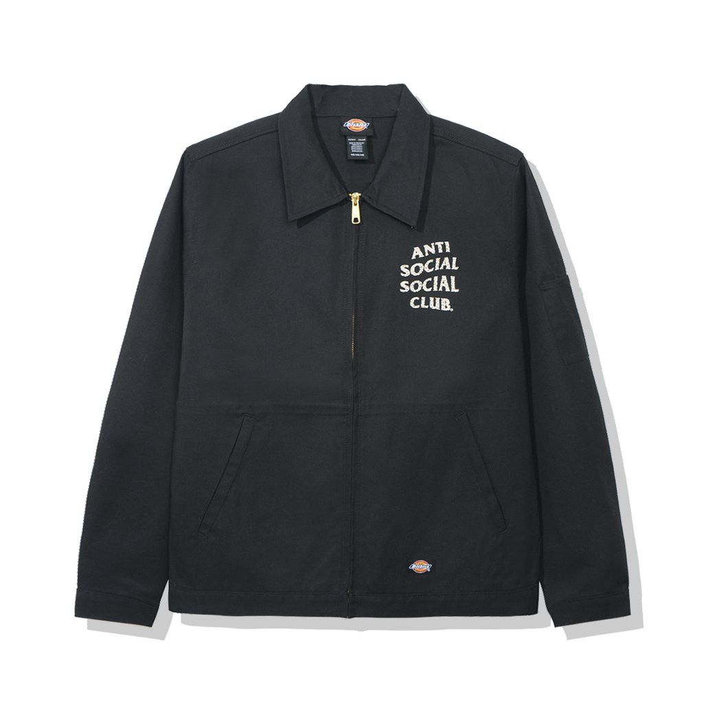 Anti Social Social Club Lube Jacket Black
