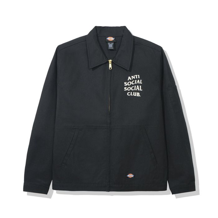 Dickies Anti Social Social Club Lube Jacket Black | Grailed