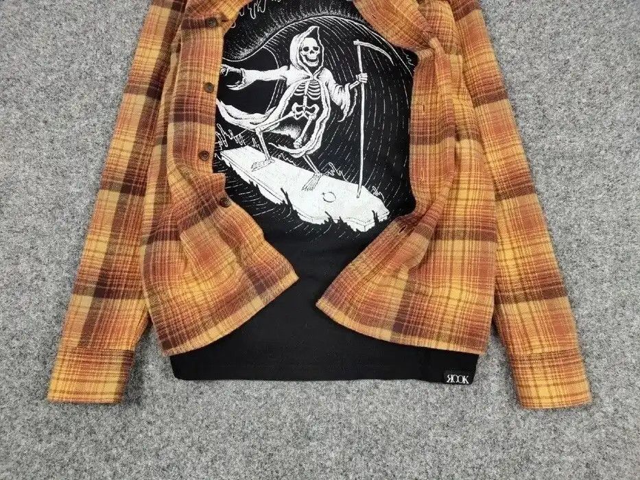 Flannel Vintage Flannel Shirt Travis Scott Style Hype Size US S / EU 44-46 / 1 - 7 Thumbnail