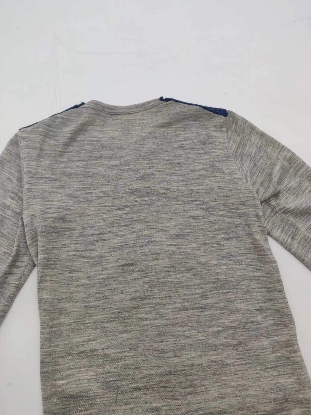 Comme des Garcons ⚡️QUICK SALE⚡️2013 Comme des Garcons Blue Grey Cardigan Size S / US 4 / IT 40 - 2 Thumbnail