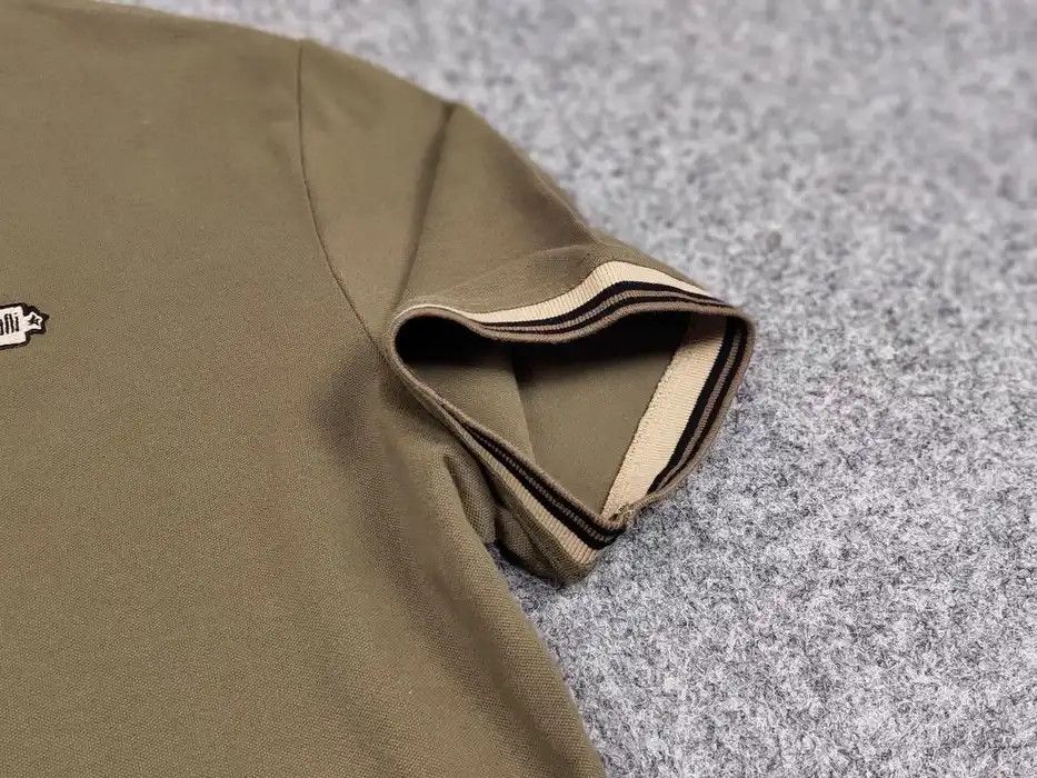 Just Cavalli Just Cavalli Exclusive Designer Olive Mens Polo Shirt Size US M / EU 48-50 / 2 - 6 Thumbnail
