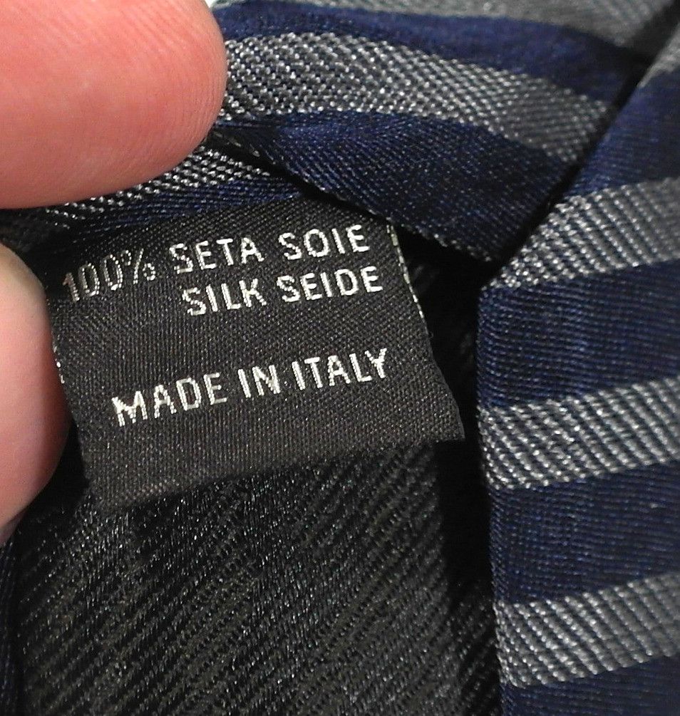 Canali Canali Silk Tie Stripe Size ONE SIZE - 6 Thumbnail