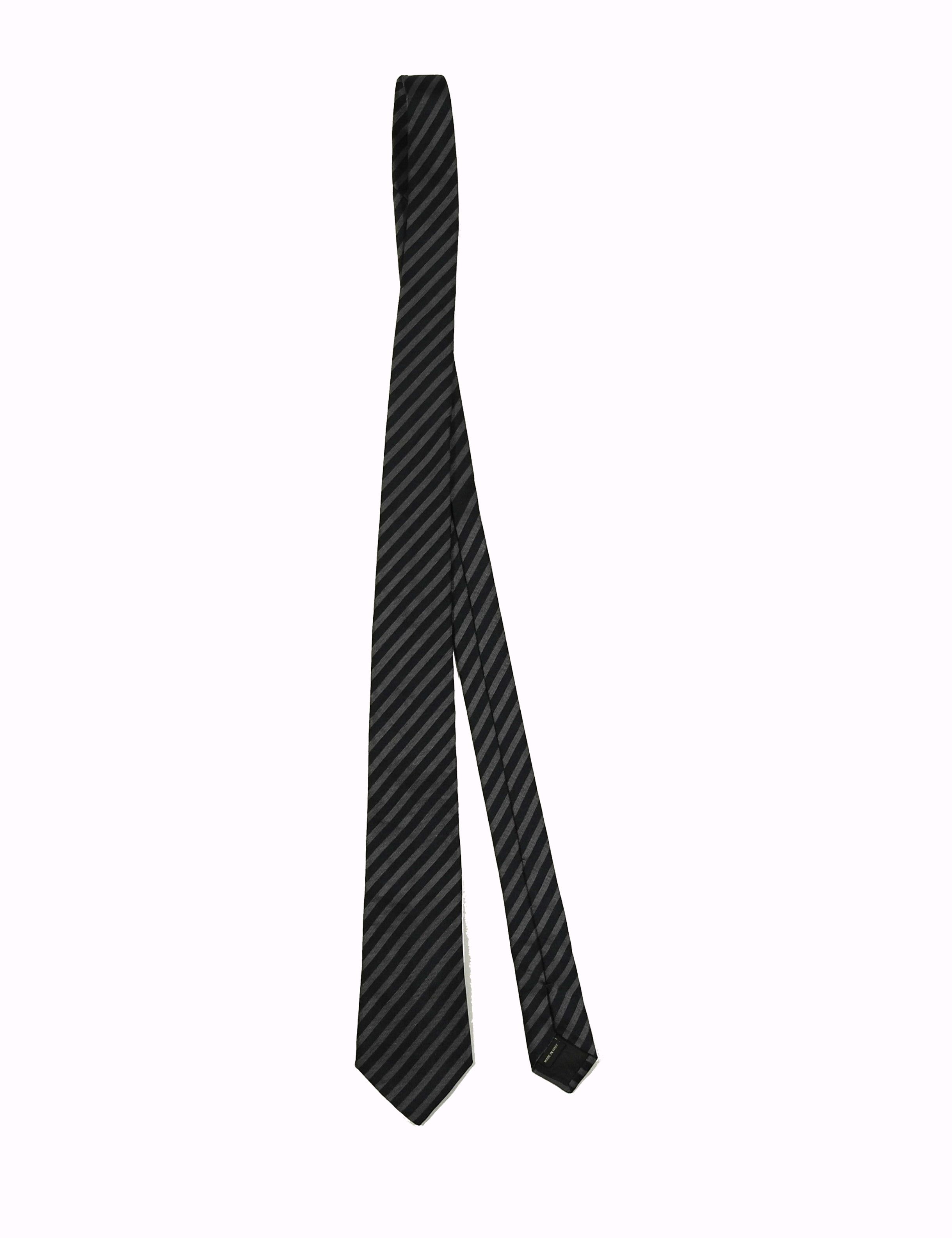 Canali Canali Silk Tie Stripe Size ONE SIZE - 2 Thumbnail