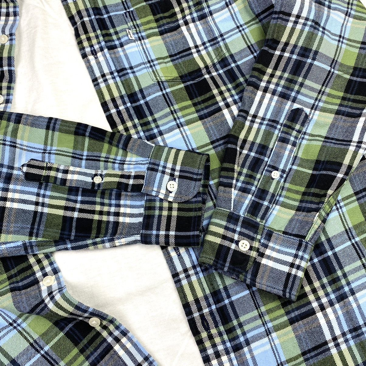 Flannel × Levi's Vintage Clothing Vintage Levi’s Flannel Plaid Shirt Checkered Travis Scott Size US L / EU 52-54 / 3 - 6 Thumbnail