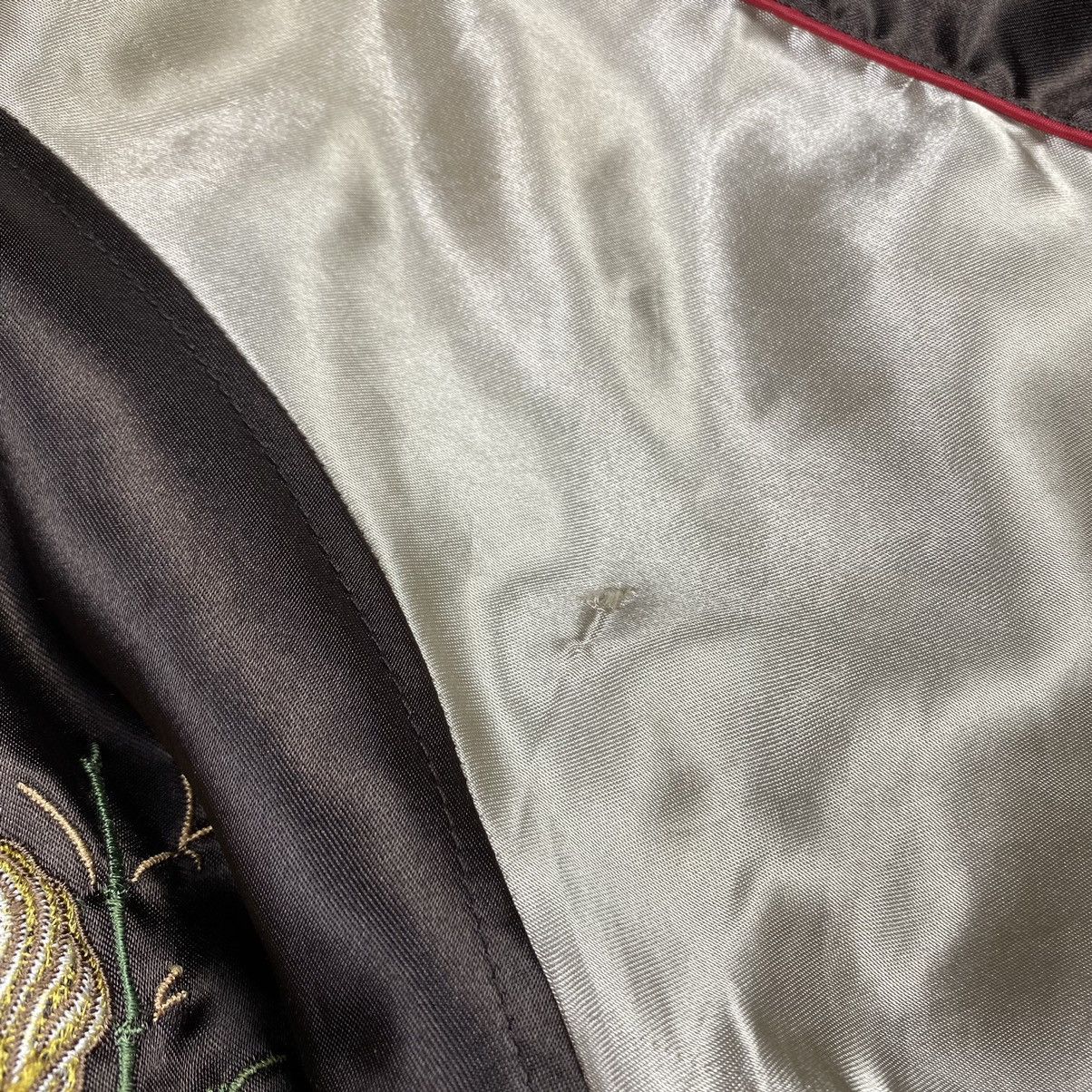 Japanese Brand Vintage Japanese Traditional Nylon Jacket Dragon Tiger Hype Size US L / EU 52-54 / 3 - 10 Thumbnail