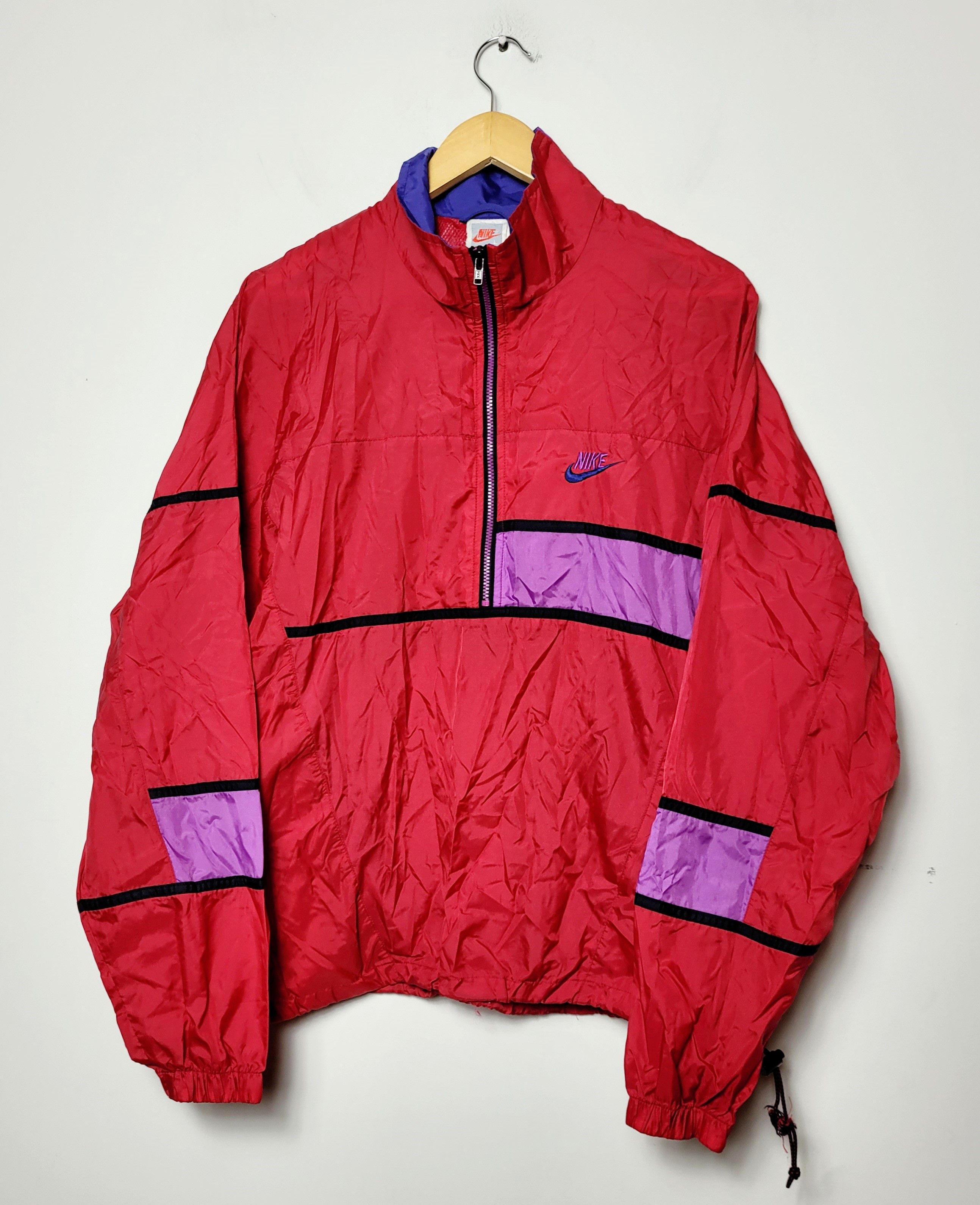 Nike vintage late 80s/90s anorak windbreaker