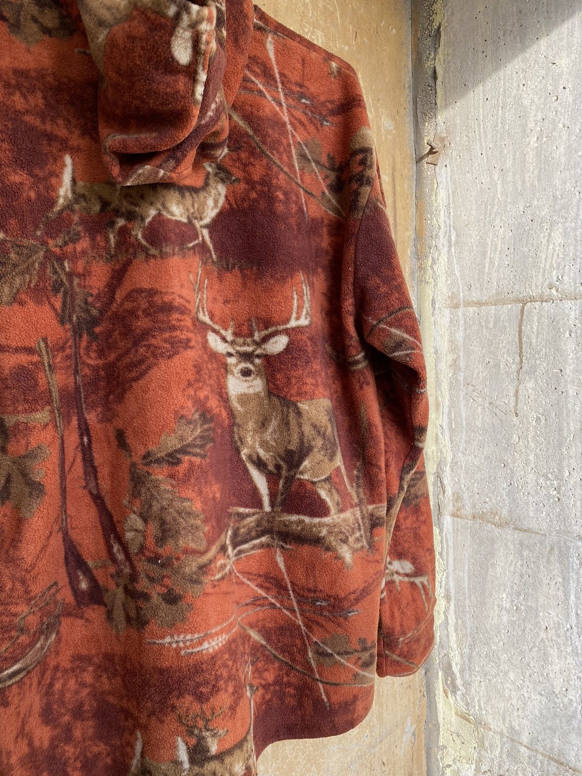Japanese Brand 🦌RARE 90’s Vintage Animal All Over Print Fleece Jacket hype Size US XL / EU 56 / 4 - 7 Thumbnail