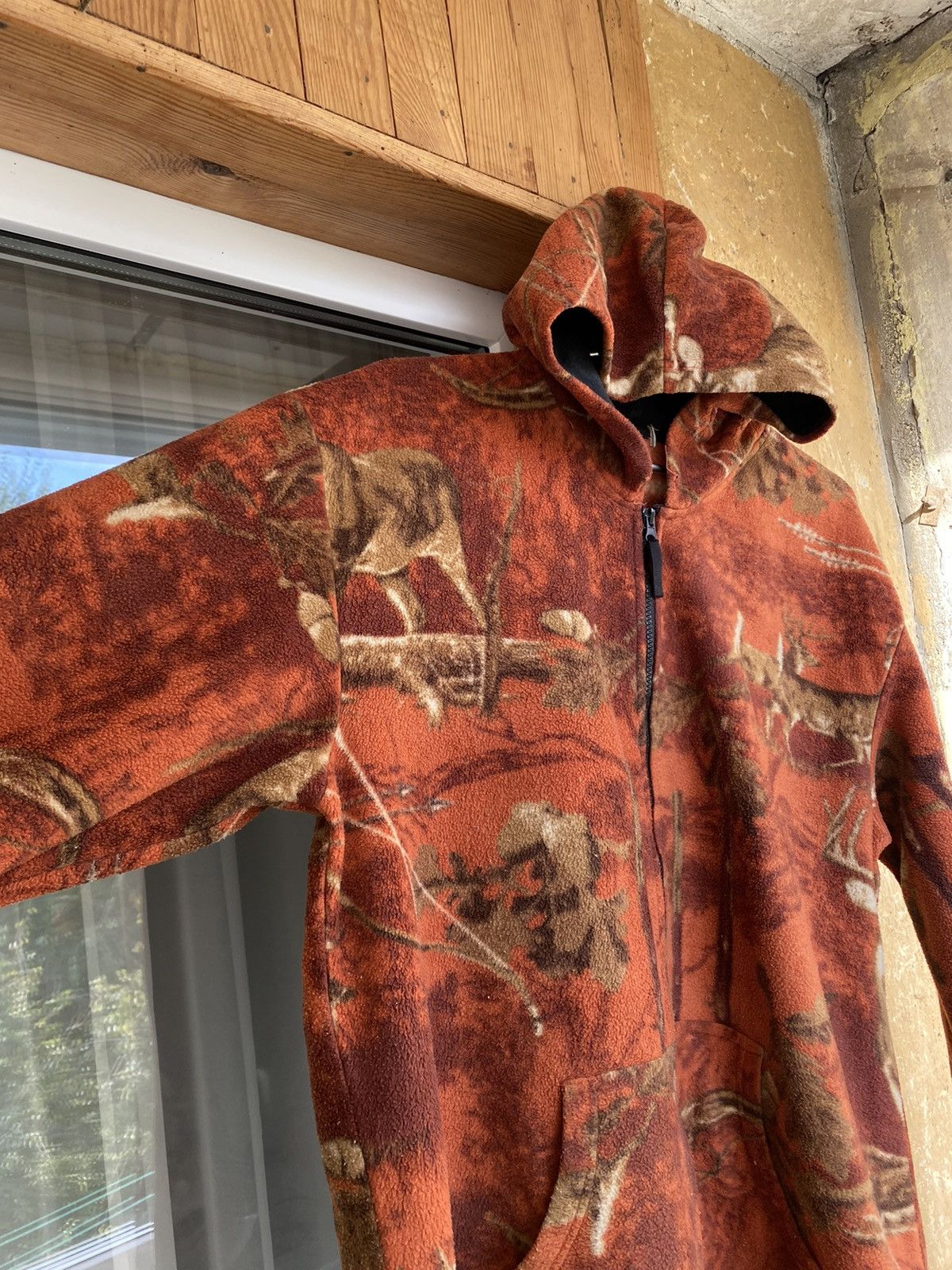 Japanese Brand 🦌RARE 90’s Vintage Animal All Over Print Fleece Jacket hype Size US XL / EU 56 / 4 - 3 Thumbnail
