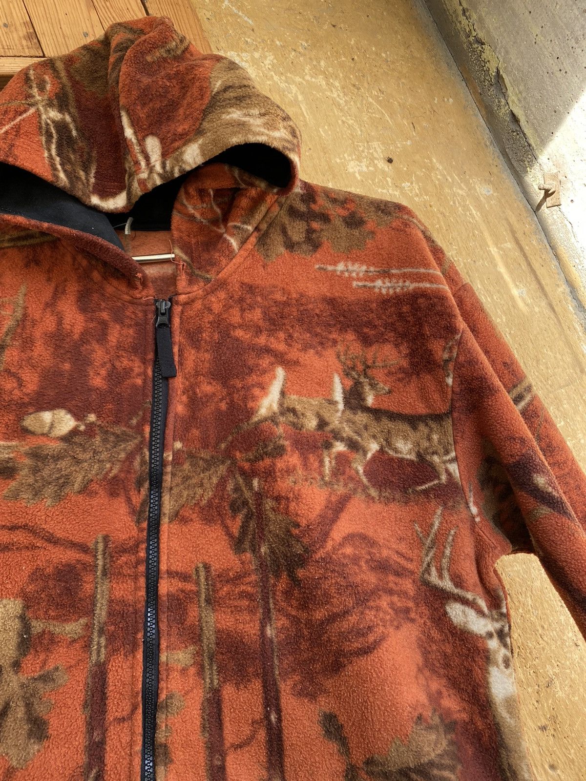 Japanese Brand 🦌RARE 90’s Vintage Animal All Over Print Fleece Jacket hype Size US XL / EU 56 / 4 - 5 Thumbnail