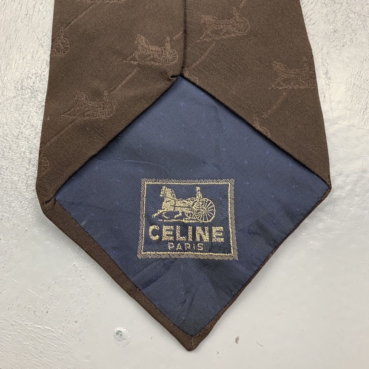 Celine Celine Vintage Necktie / Tie Size ONE SIZE - 7 Thumbnail