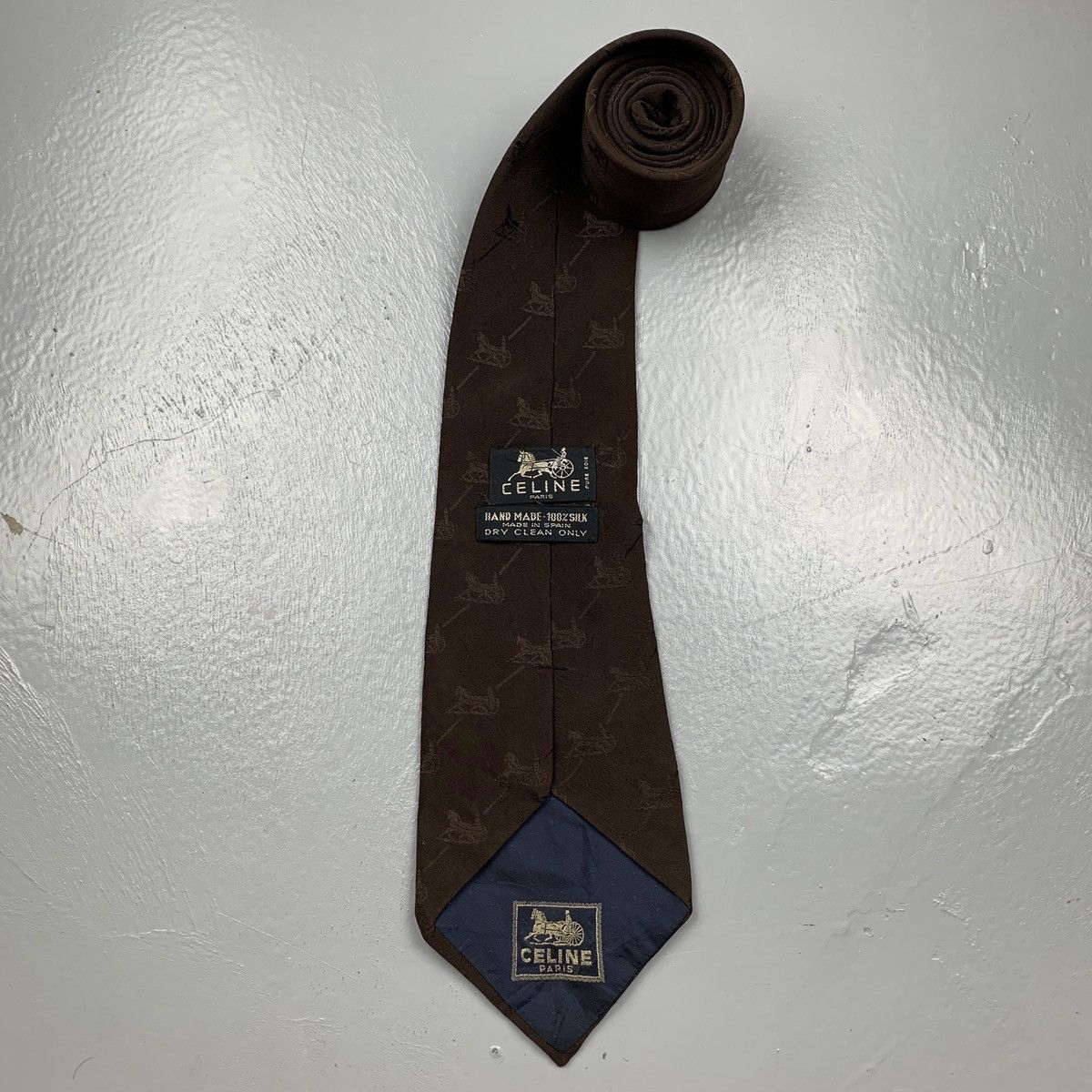 Celine Celine Vintage Necktie / Tie Size ONE SIZE - 5 Thumbnail