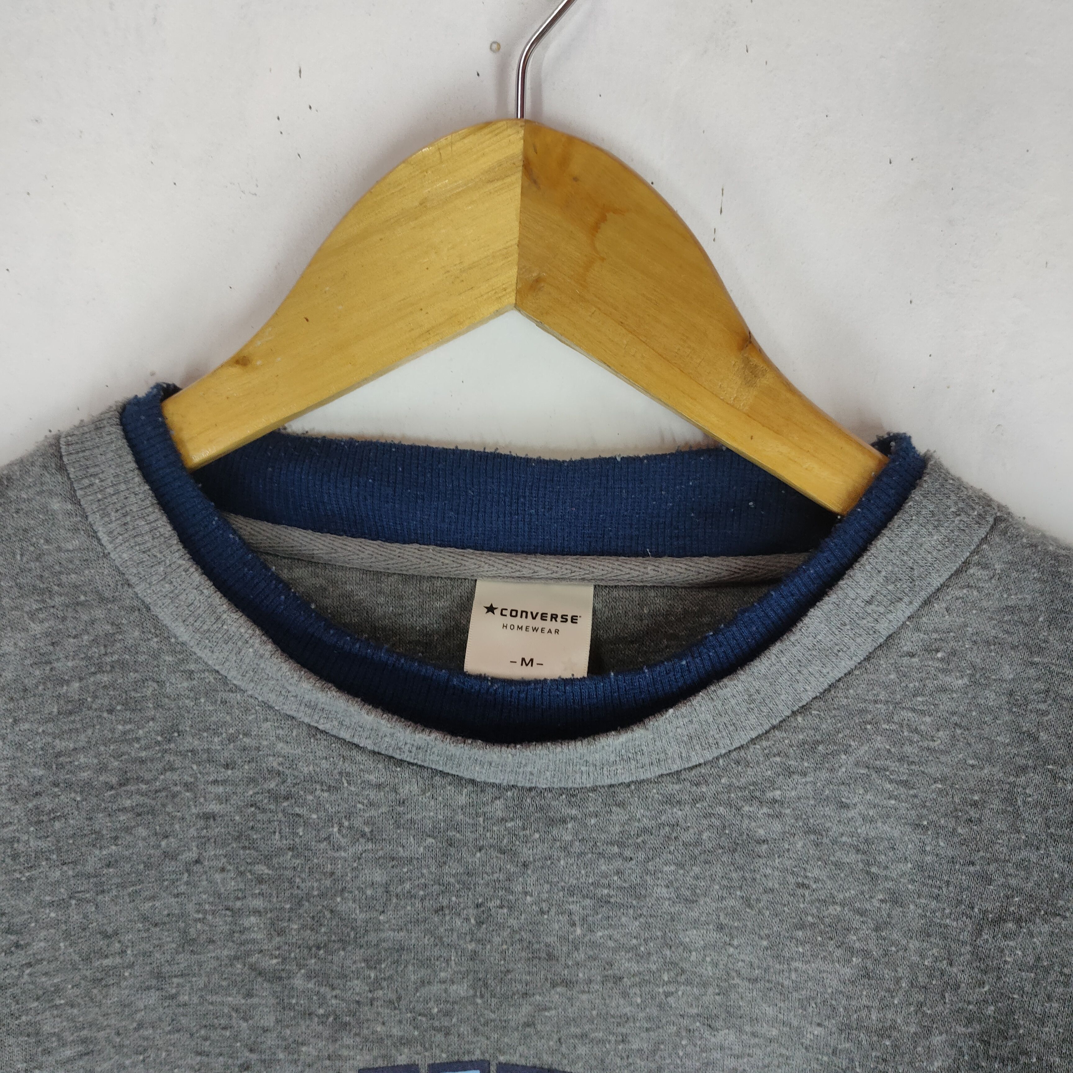 Converse × Japanese Brand CONVERSE HOMEWEAR SPELLOUT Printed Sweatshirt 2 Colors Size US M / EU 48-50 / 2 - 5 Thumbnail