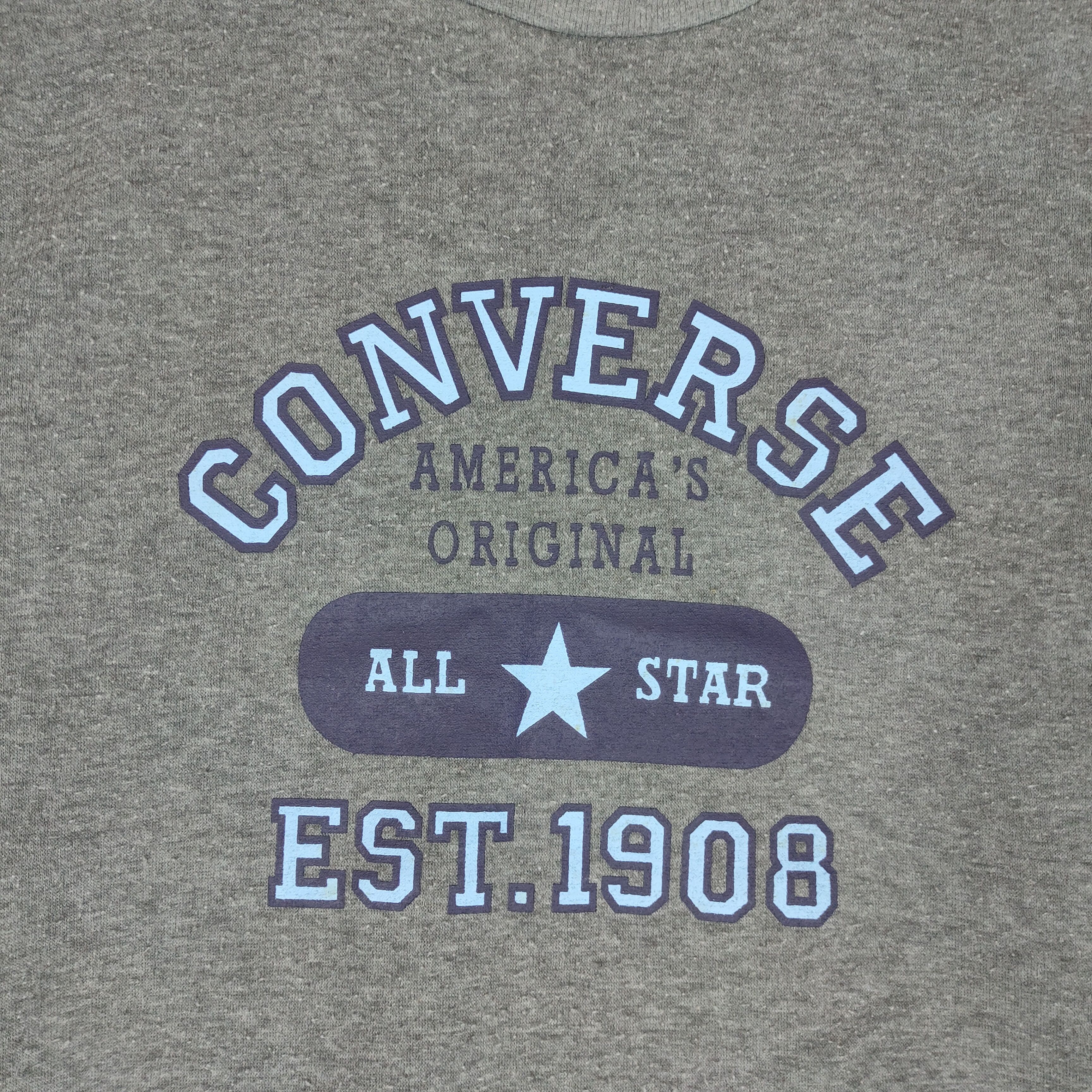 Converse × Japanese Brand CONVERSE HOMEWEAR SPELLOUT Printed Sweatshirt 2 Colors Size US M / EU 48-50 / 2 - 3 Thumbnail