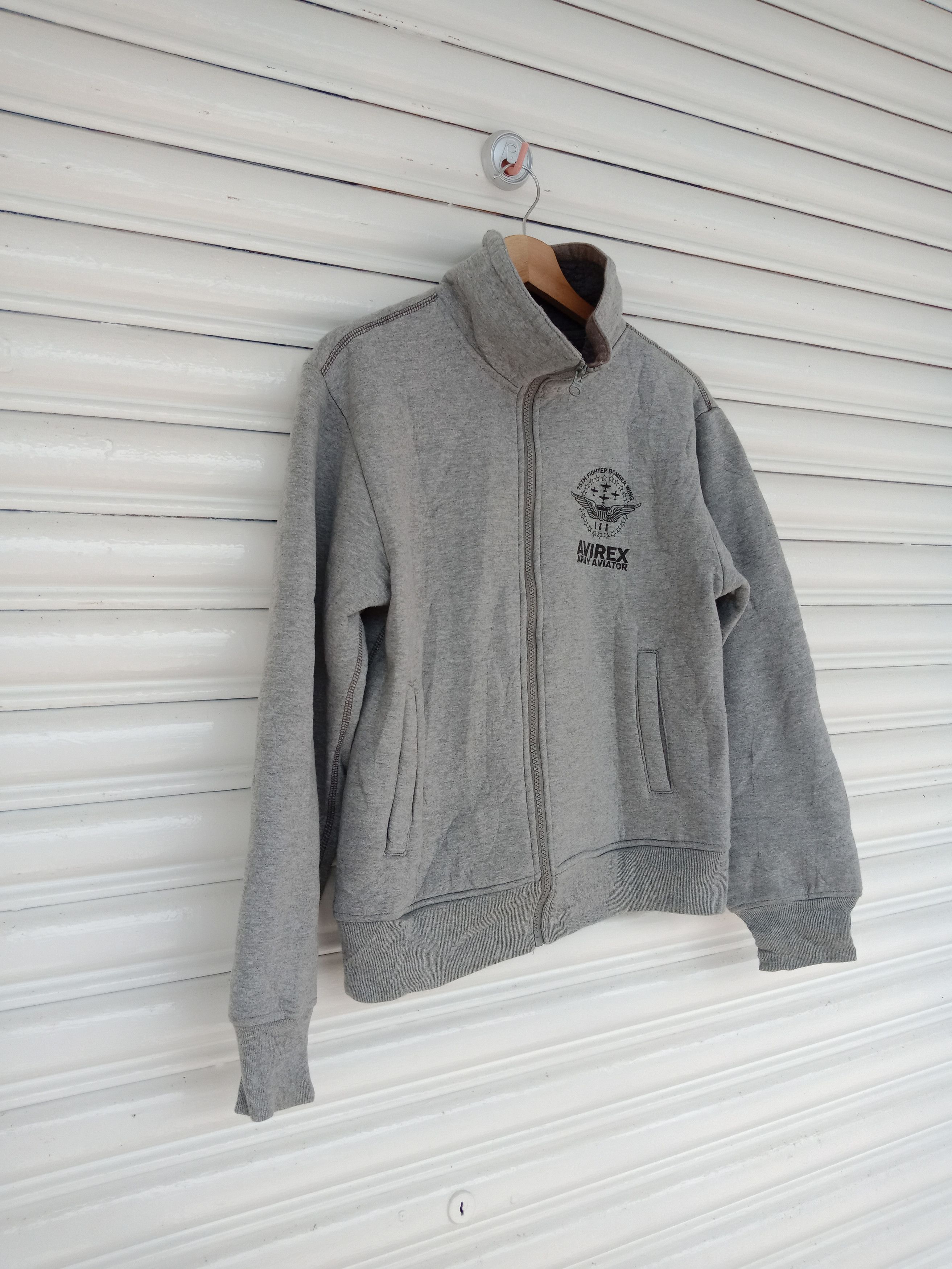 Avirex Avirex Aviation Army USA Fleece Big Logo Size US M / EU 48-50 / 2 - 5 Thumbnail