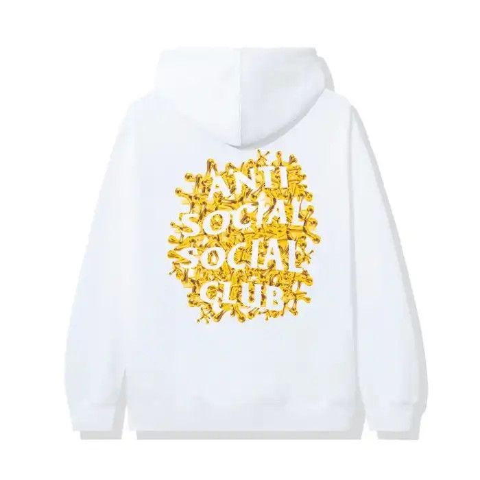 Anti social social club Our experiment white hoodie