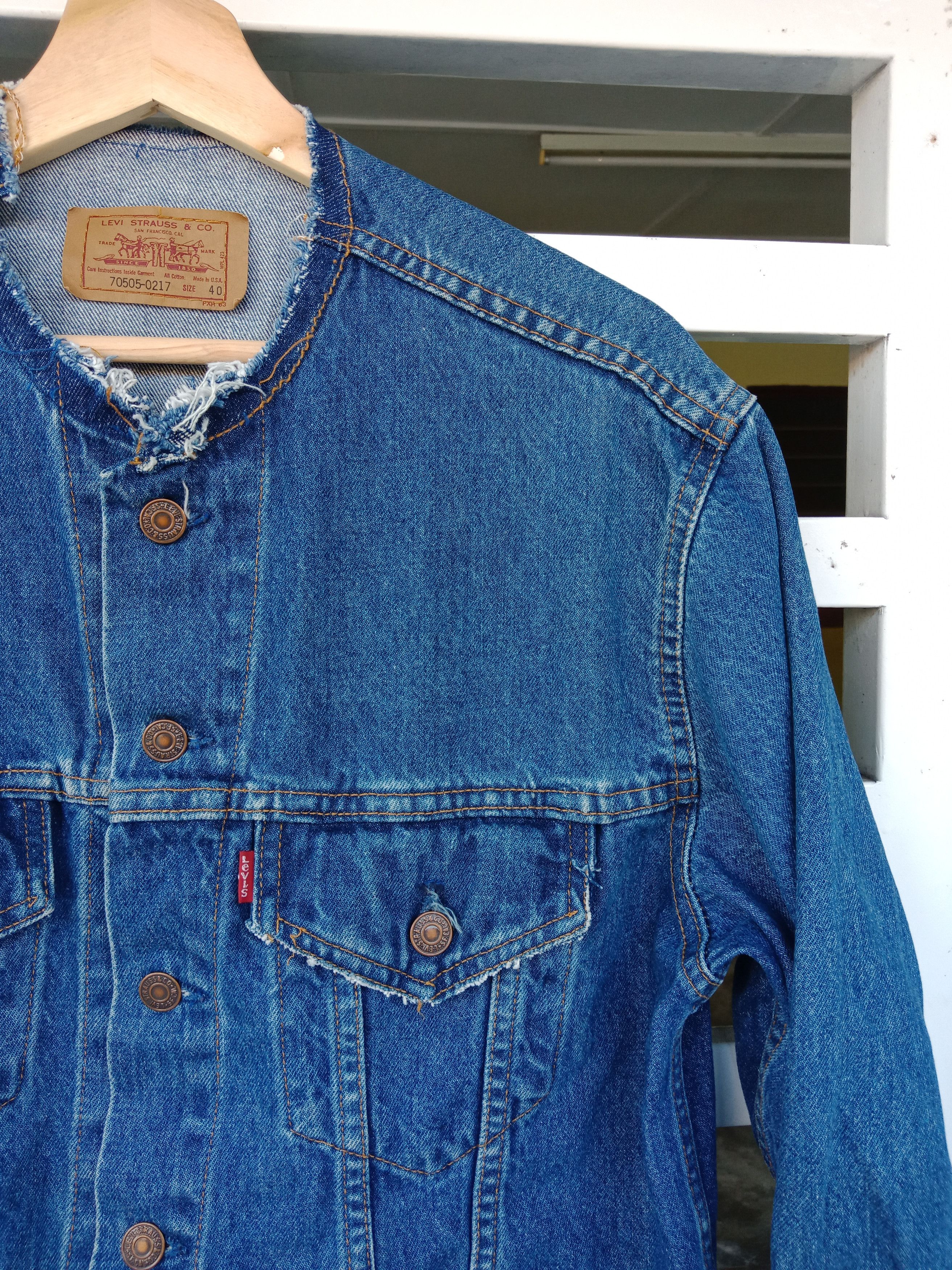 Levi's Vintage Levi's Custom Trucker Jacket Size US M / EU 48-50 / 2 - 7 Thumbnail