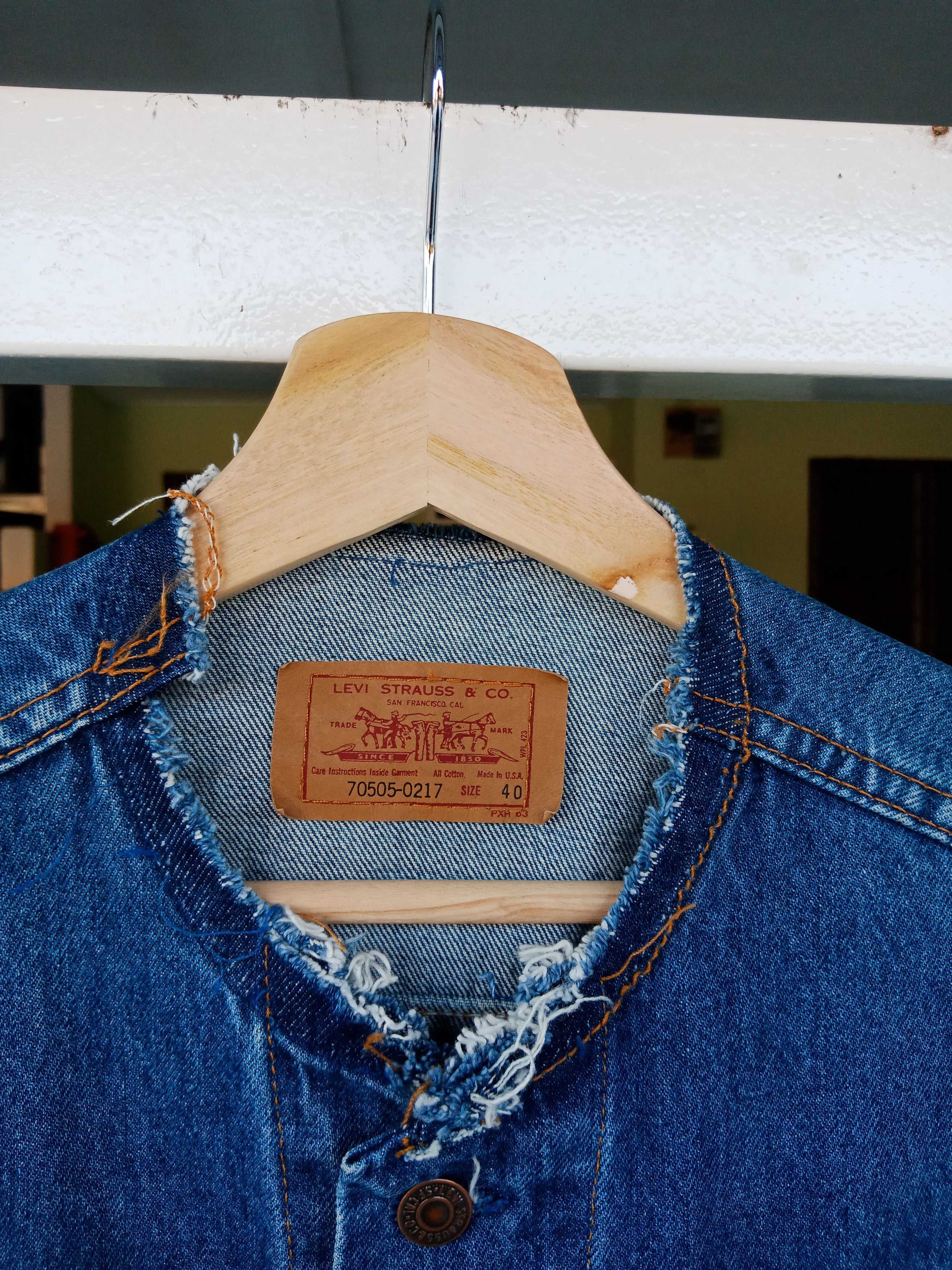 Levi's Vintage Levi's Custom Trucker Jacket Size US M / EU 48-50 / 2 - 8 Thumbnail