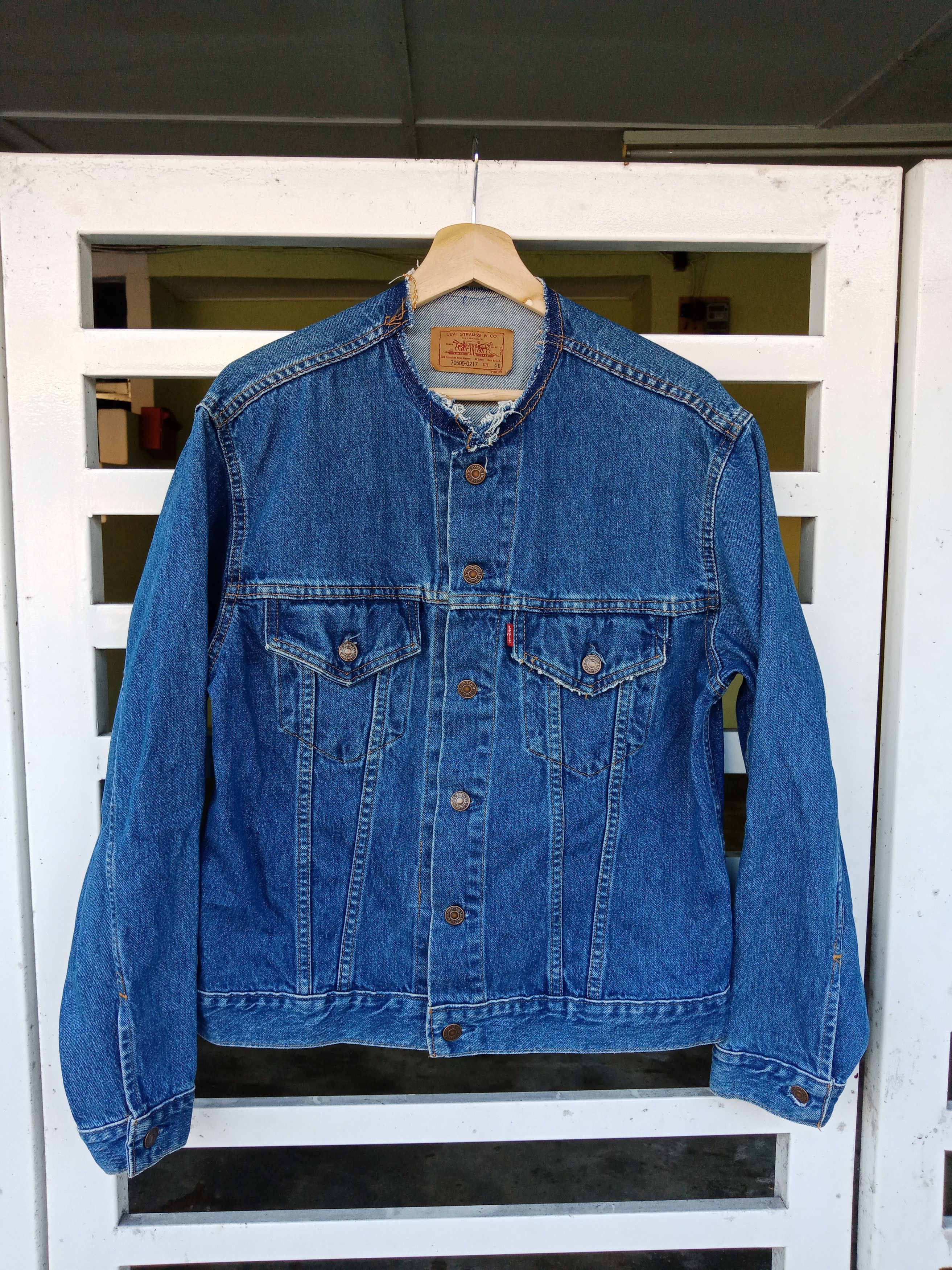 Levi's Vintage Levi's Custom Trucker Jacket Size US M / EU 48-50 / 2 - 1 Thumbnail