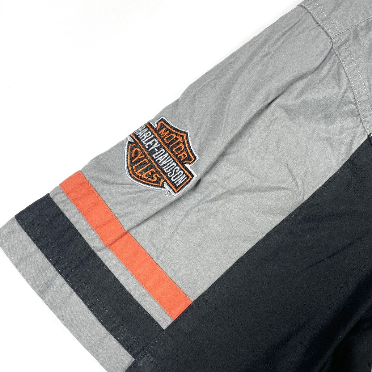 Harley Davidson × Vintage Harley Davidson Y2K Vintage Avant Garde Shirt Size: L Size US L / EU 52-54 / 3 - 4 Thumbnail