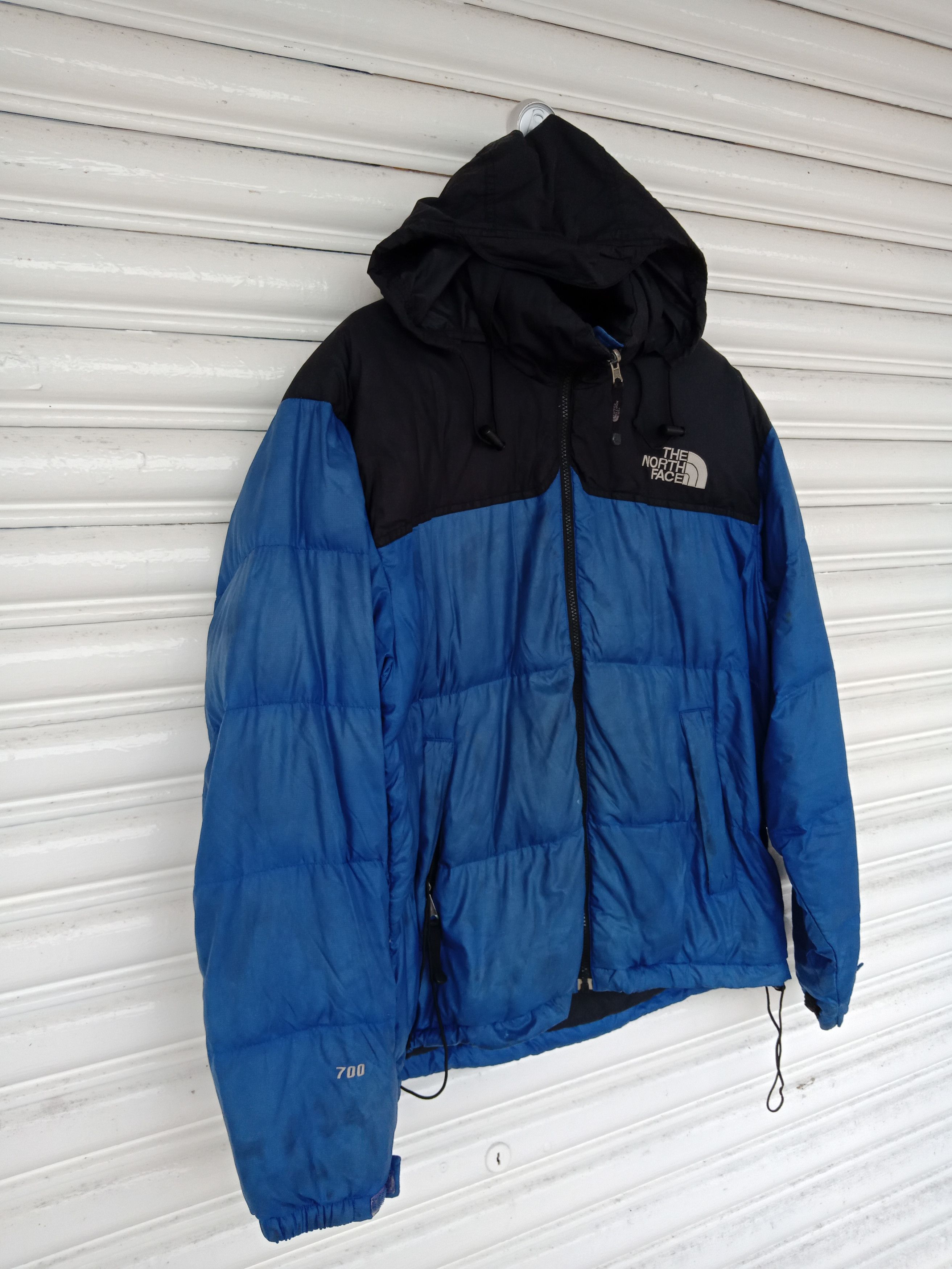 Japanese Brand × Stussy × The North Face The North Face 700 Goose Down Blue Black Jacket Size US L / EU 52-54 / 3 - 5 Thumbnail
