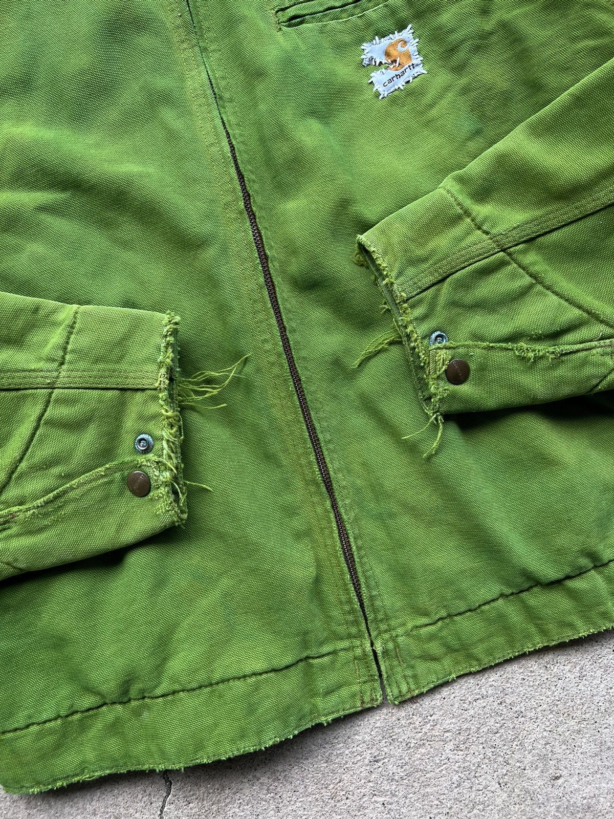 Carhartt × Vintage Vintage 90’s Carhartt Detroit Jacket Repair Custom (M) Size US M / EU 48-50 / 2 - 9 Thumbnail