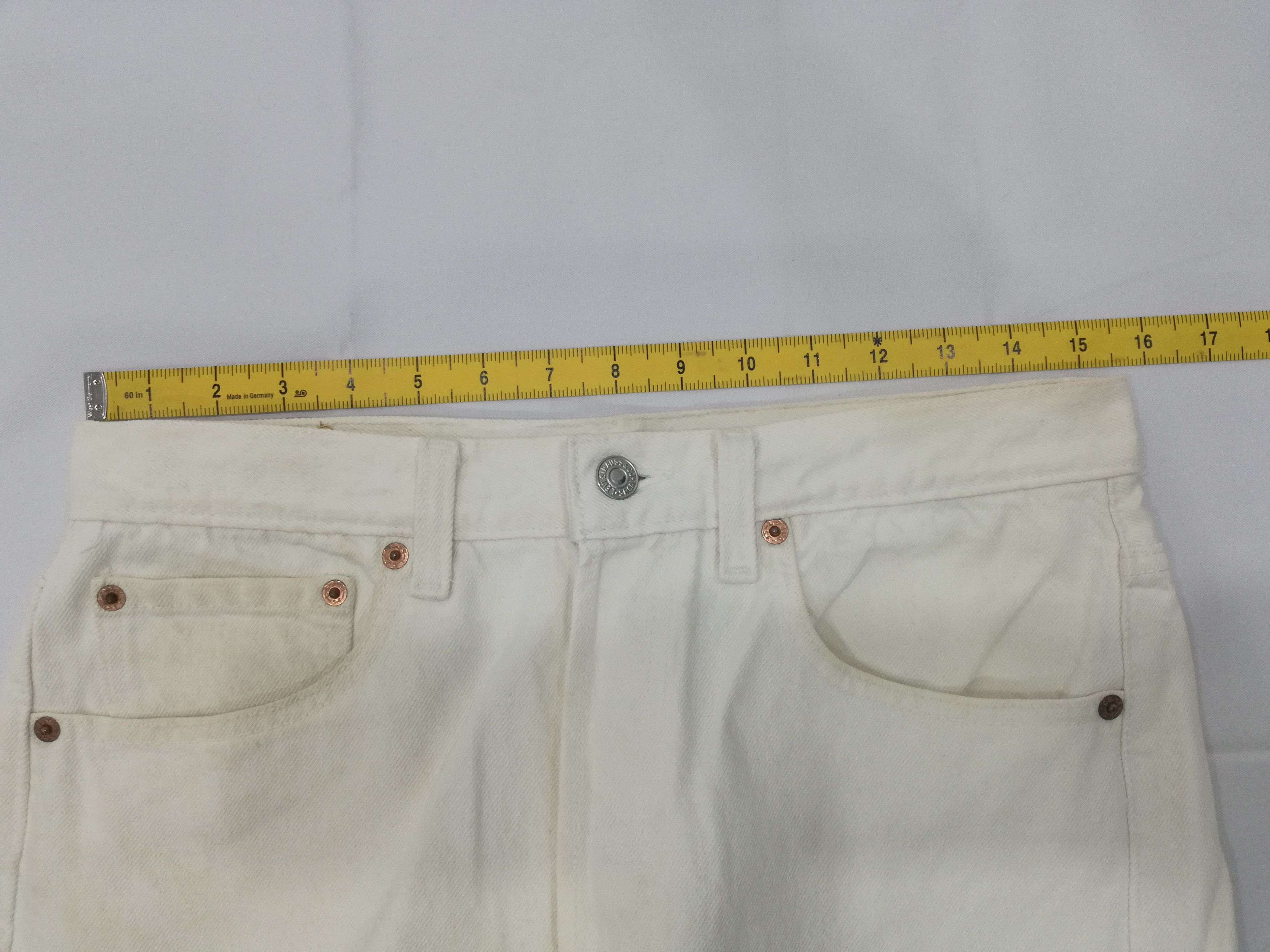 Levi's Reworked 90s Levis 501 USA with Boro Patchwork Size US 30 / EU 46 - 14 Thumbnail