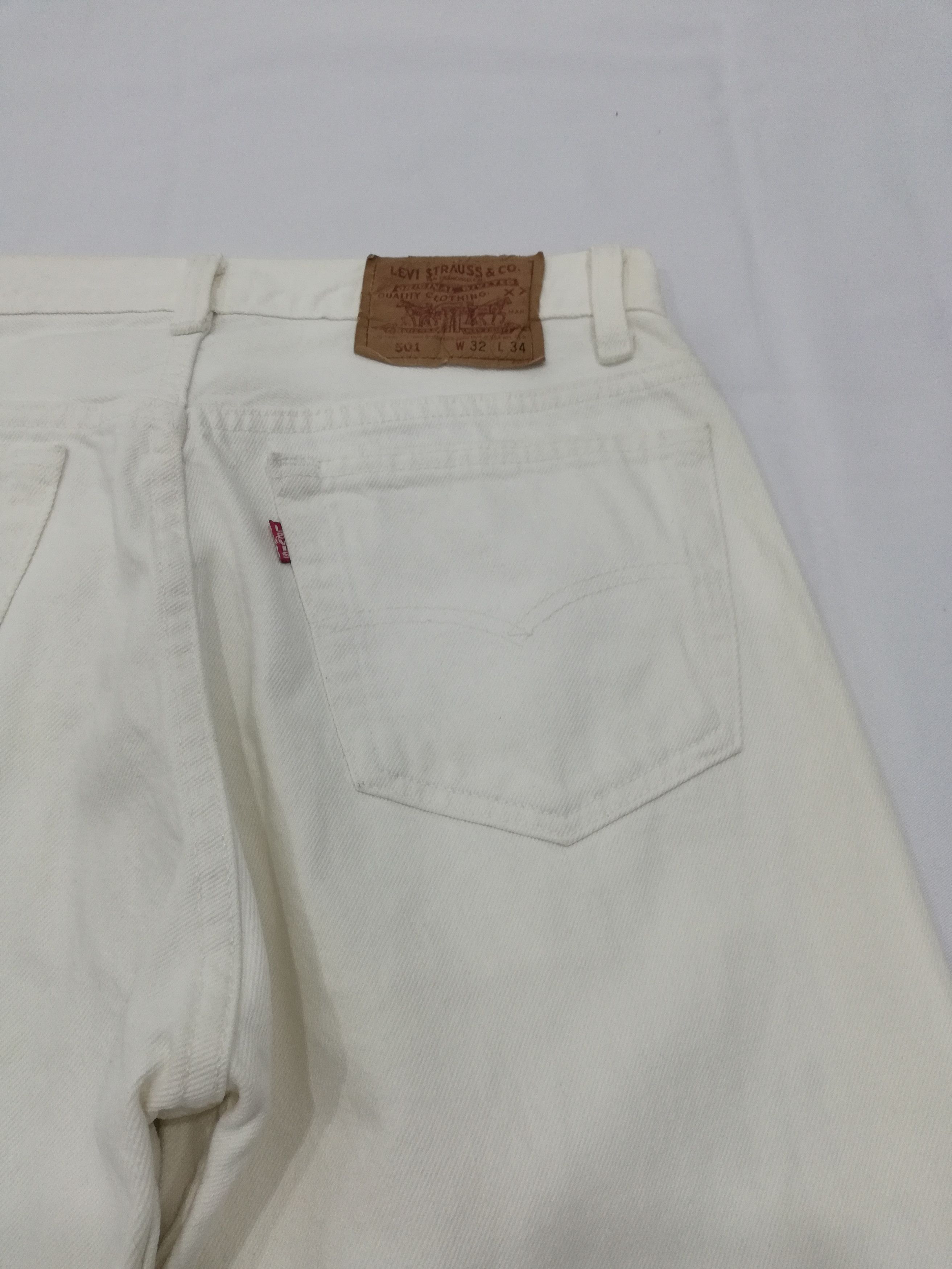 Levi's Reworked 90s Levis 501 USA with Boro Patchwork Size US 30 / EU 46 - 8 Thumbnail