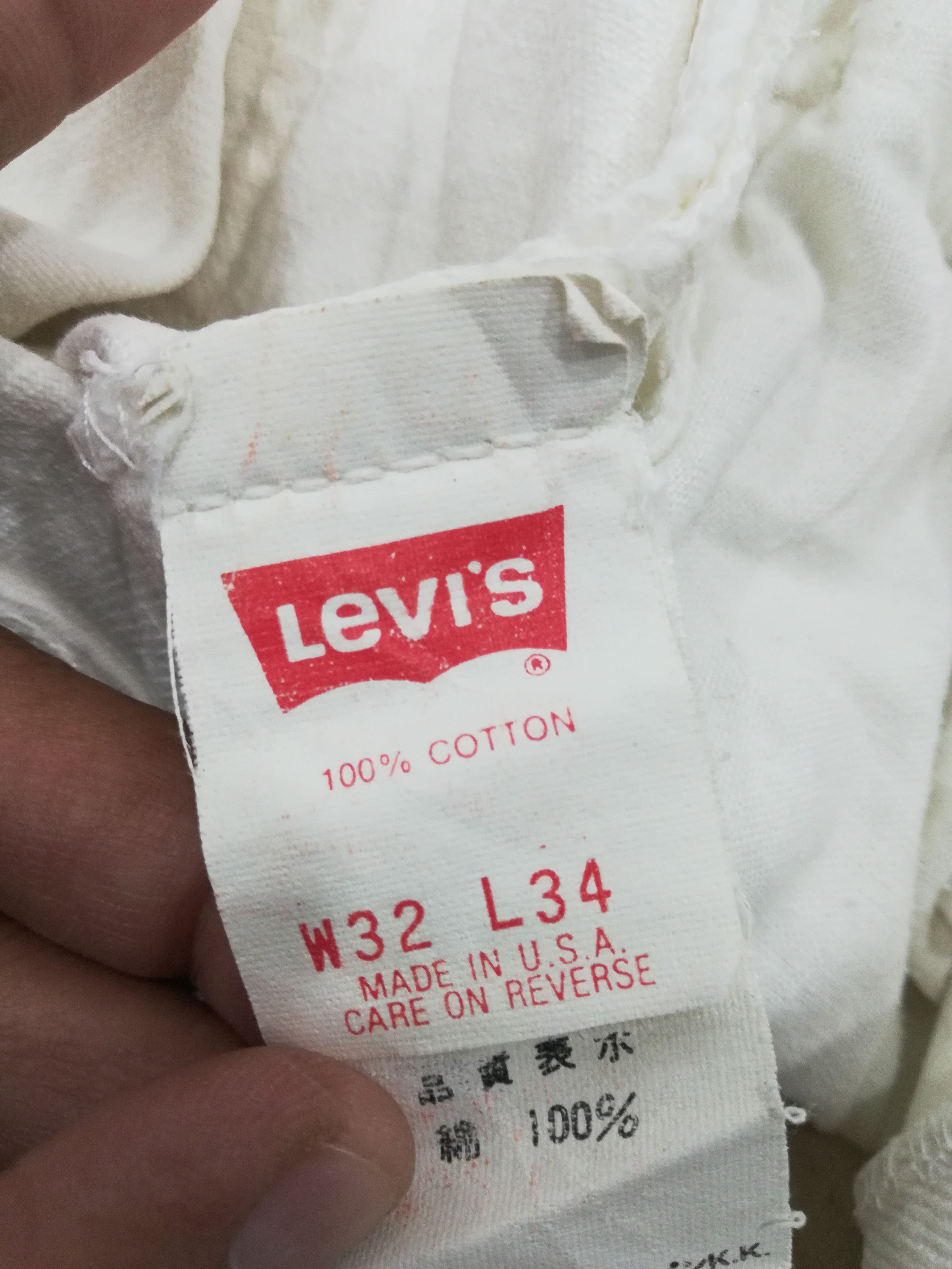 Levi's Reworked 90s Levis 501 USA with Boro Patchwork Size US 30 / EU 46 - 12 Thumbnail