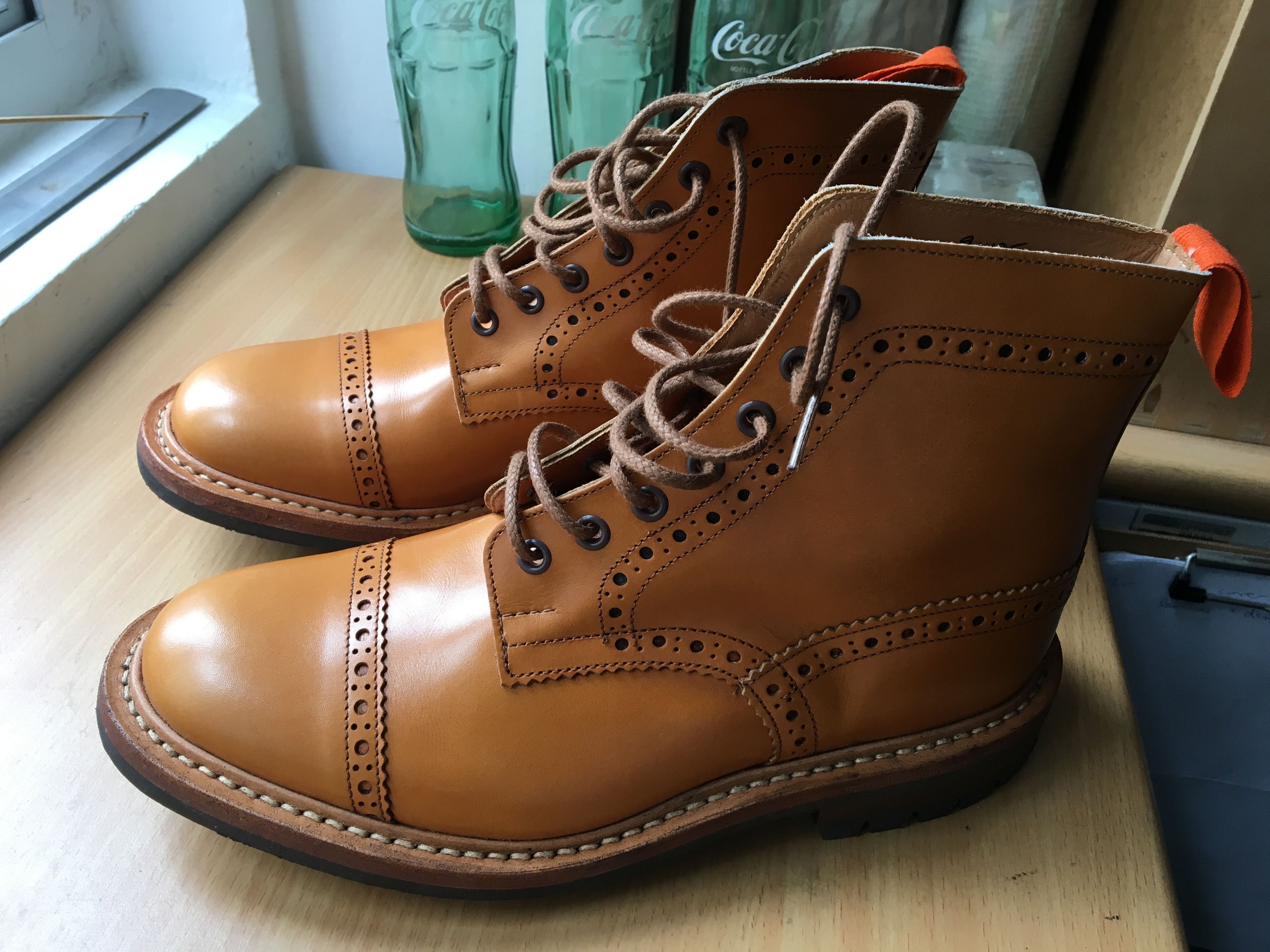 Tricker's rare brand new acorn Trickers x Junya Watanabe boot UK7