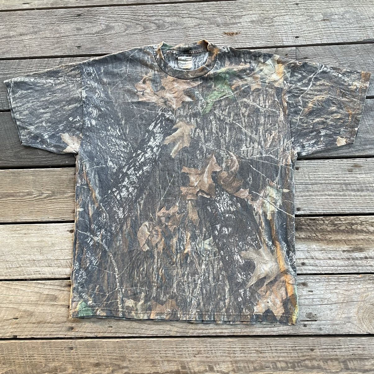 Vintage Vintage Jerzees Mossy Oak Tree Camo Blank T Shirt | Grailed