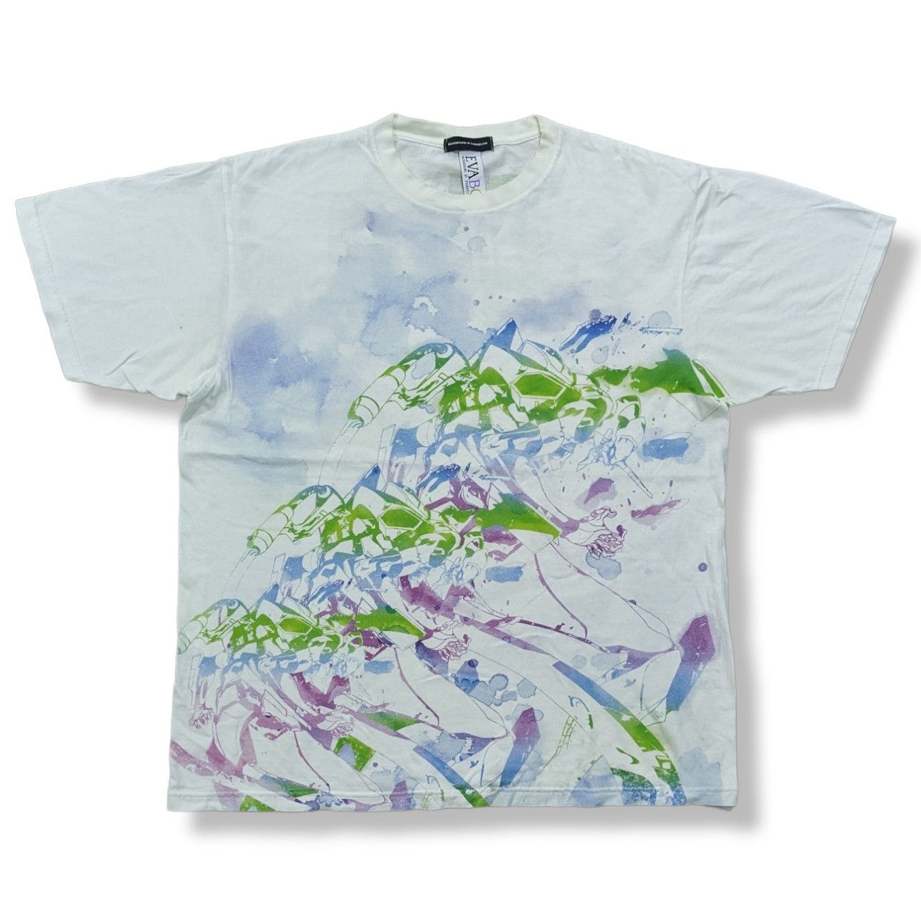 Anime Evangelion x YOKO TAKAHASHI YOKO-001 Mizusai T-shirt Size US XXL / EU 58 / 5 - 2 Thumbnail
