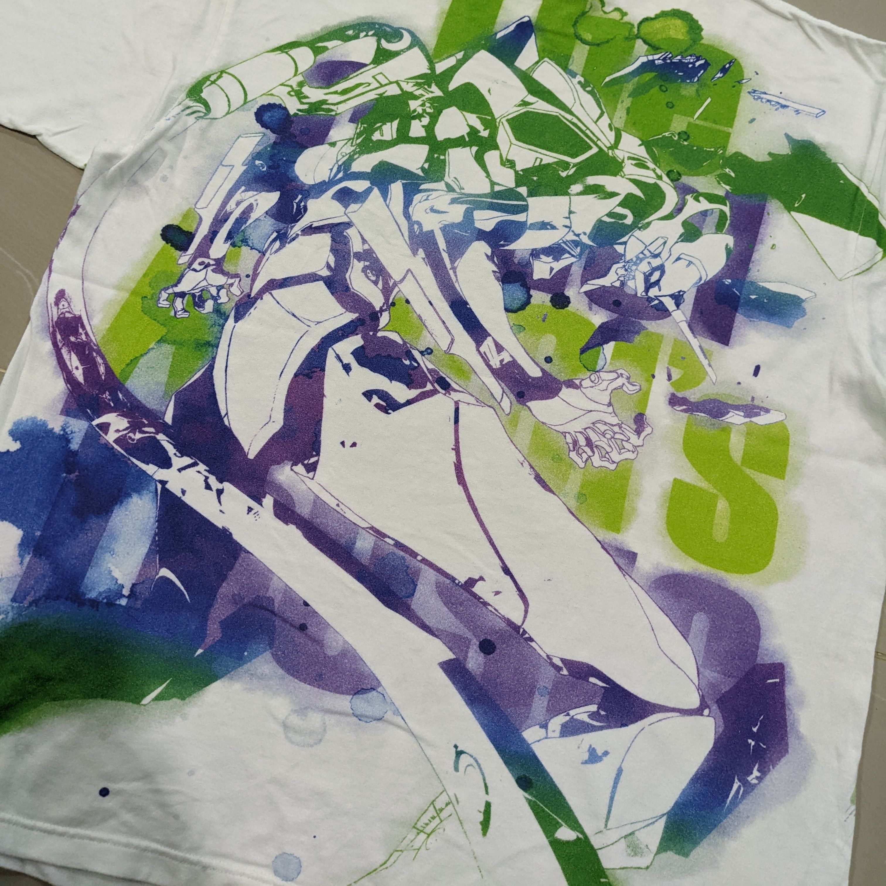 Anime Evangelion x YOKO TAKAHASHI YOKO-001 Mizusai T-shirt Size US XXL / EU 58 / 5 - 4 Thumbnail