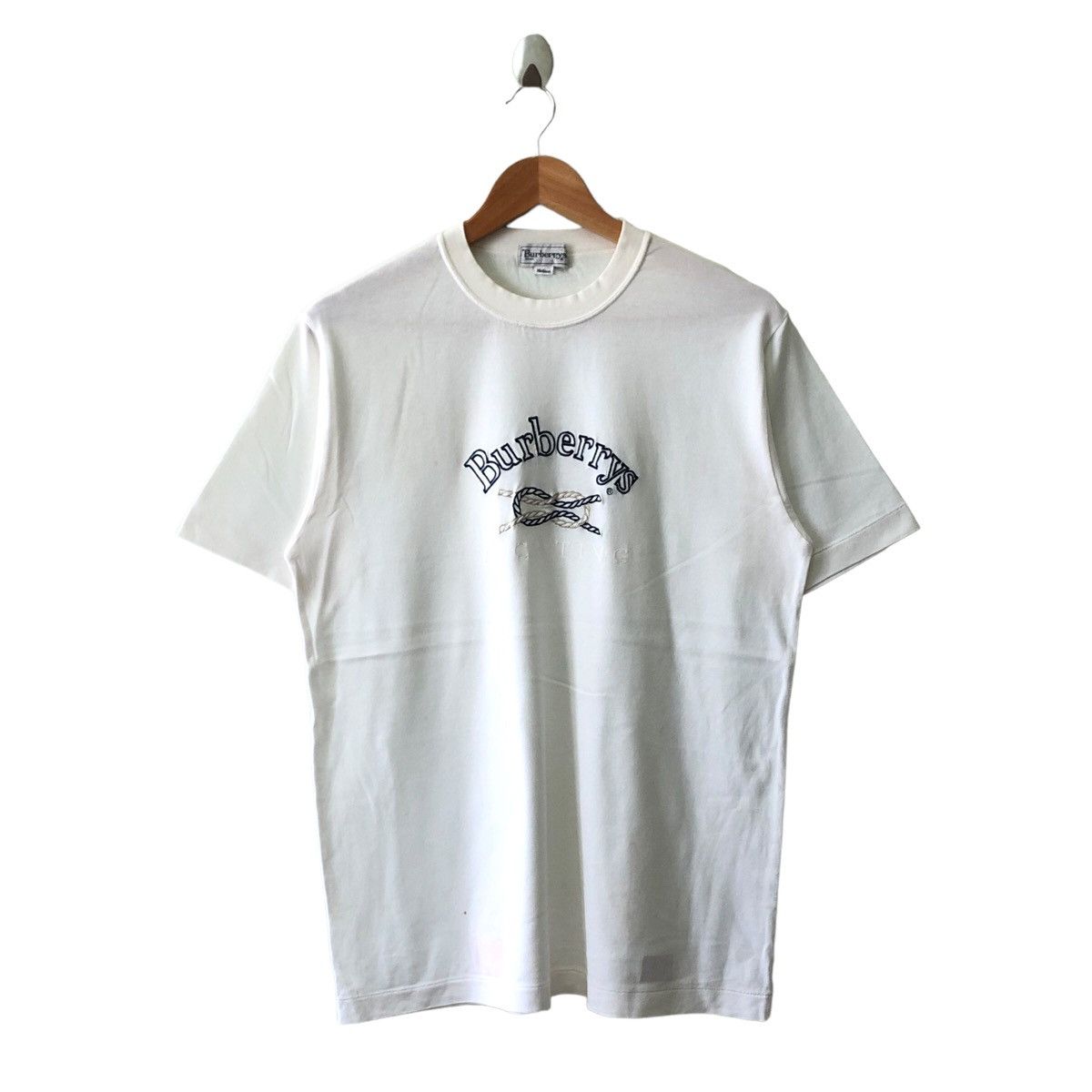 Vintage Burberrys Embroidery Tshirt