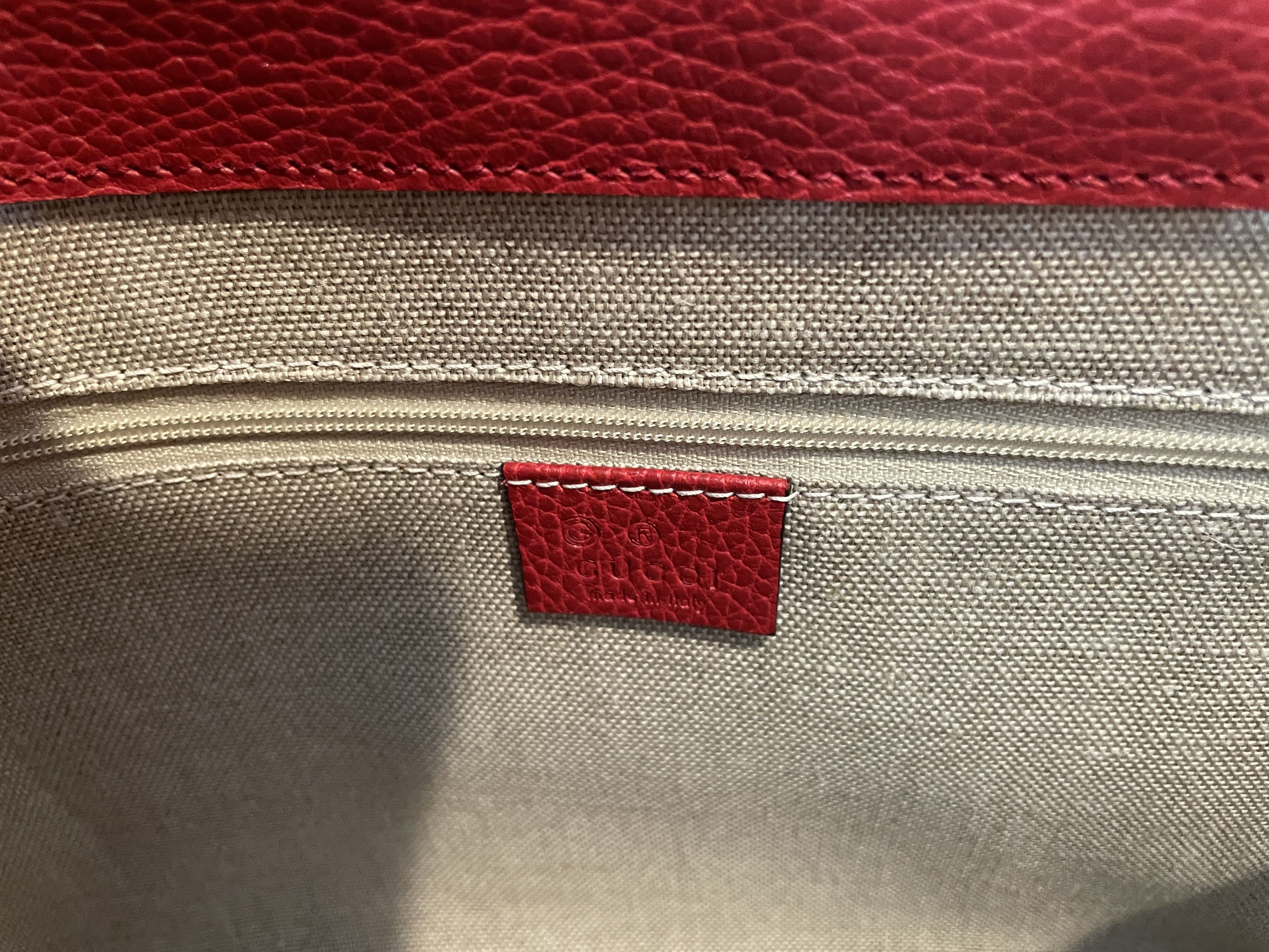 Gucci Interlocking G Top Handle Large Handbag