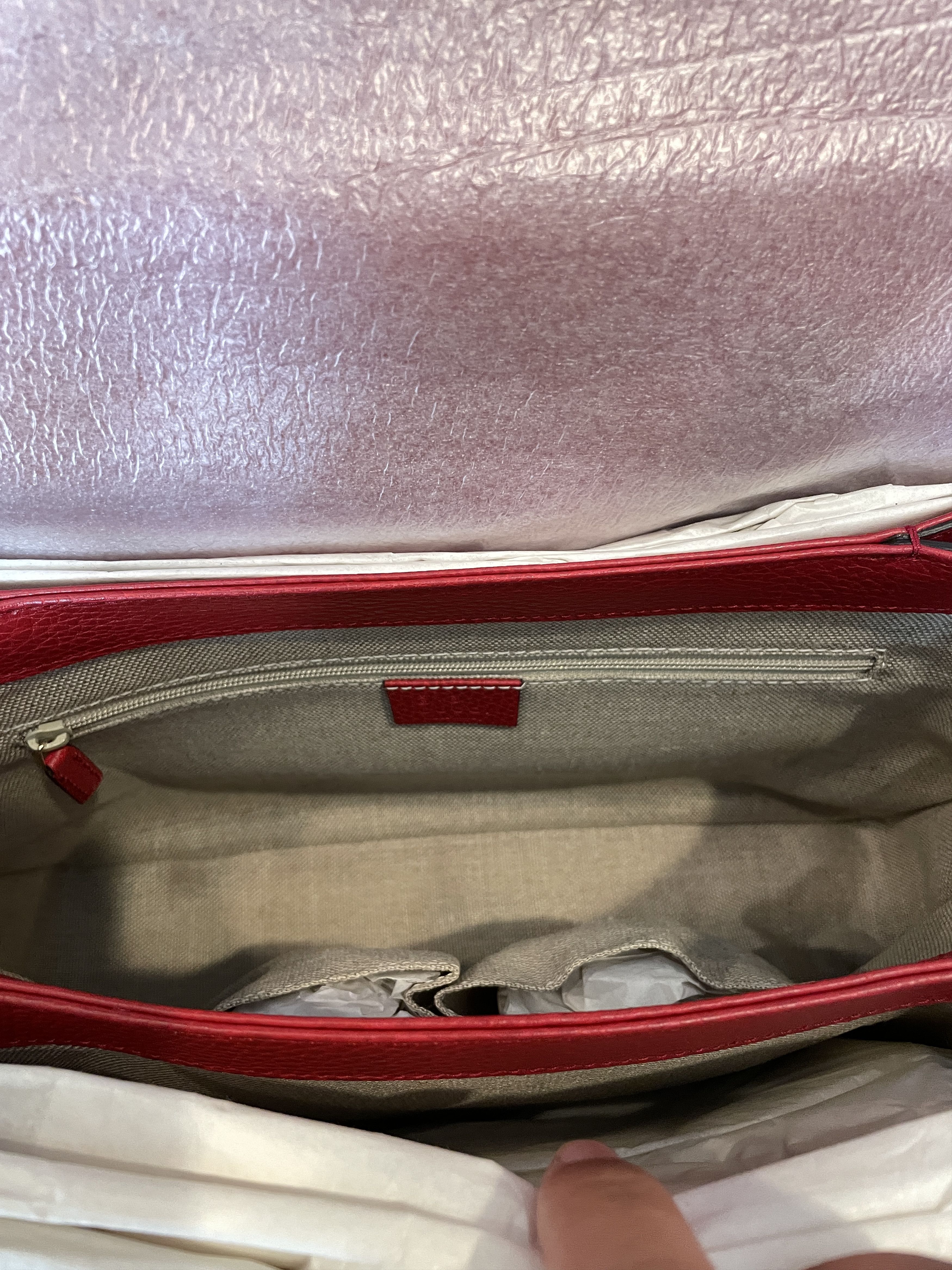 Gucci Interlocking G Top Handle Large Handbag