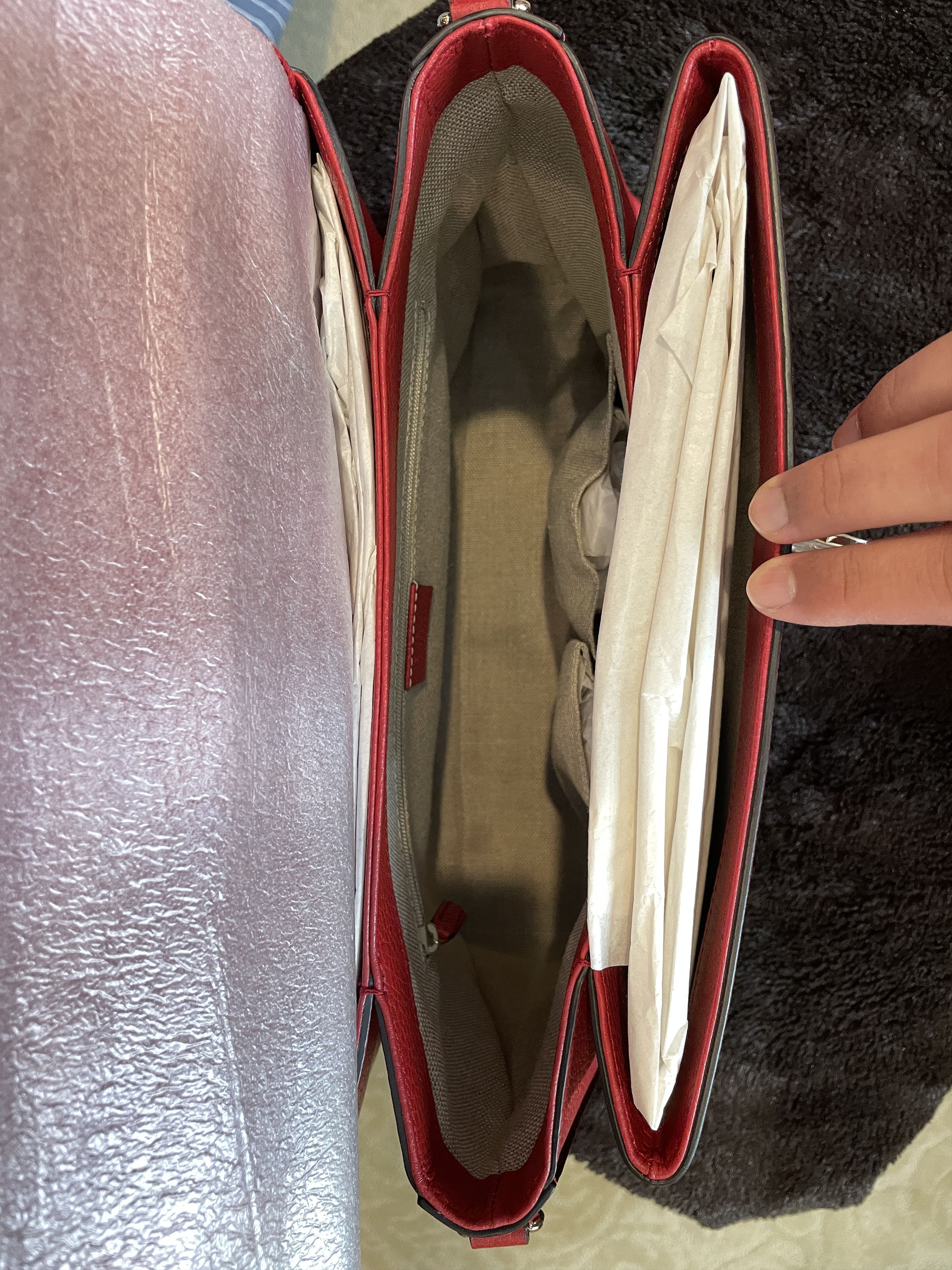 Gucci Interlocking G Top Handle Large Handbag
