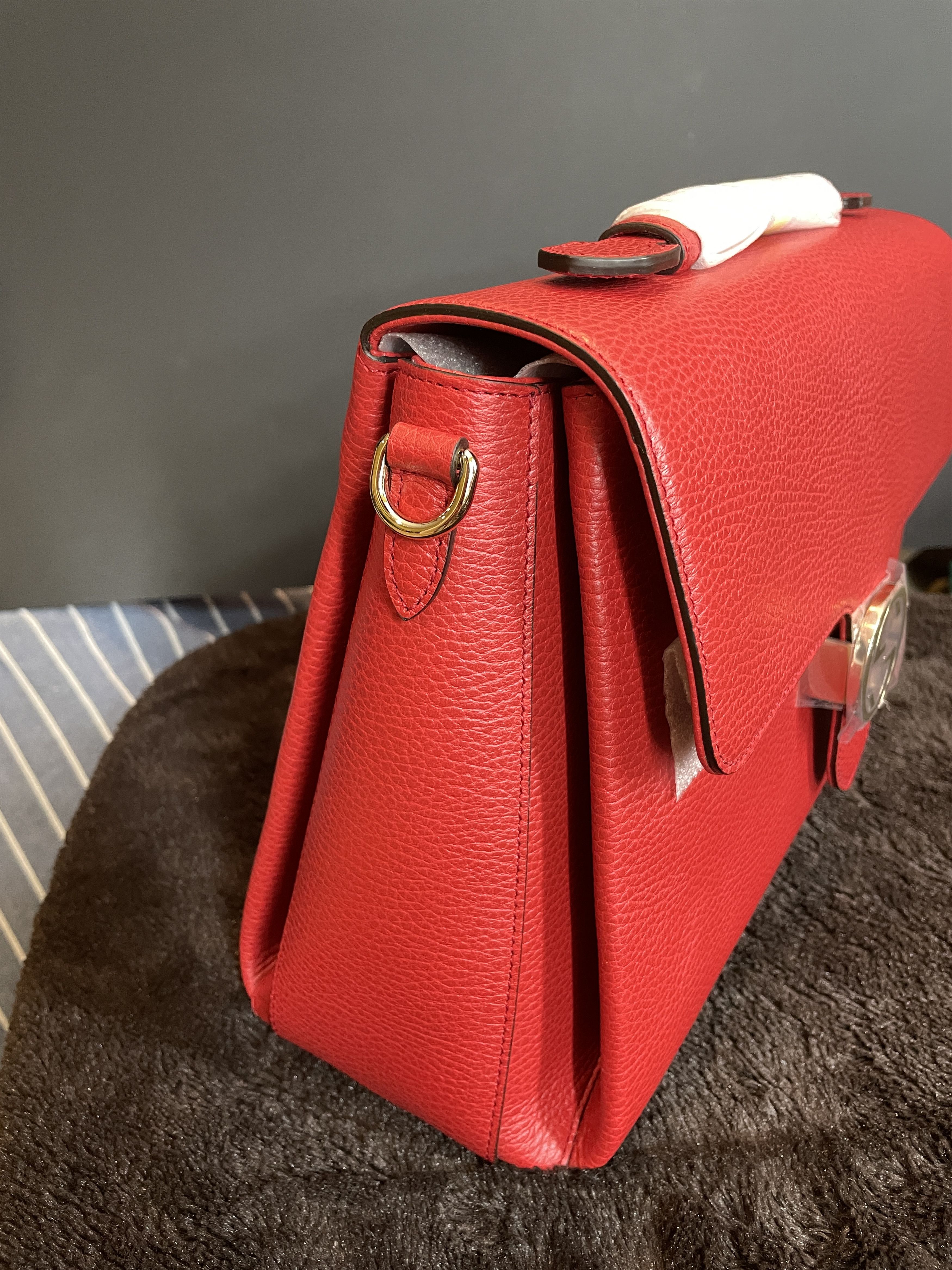 Gucci Interlocking G Top Handle Large Handbag