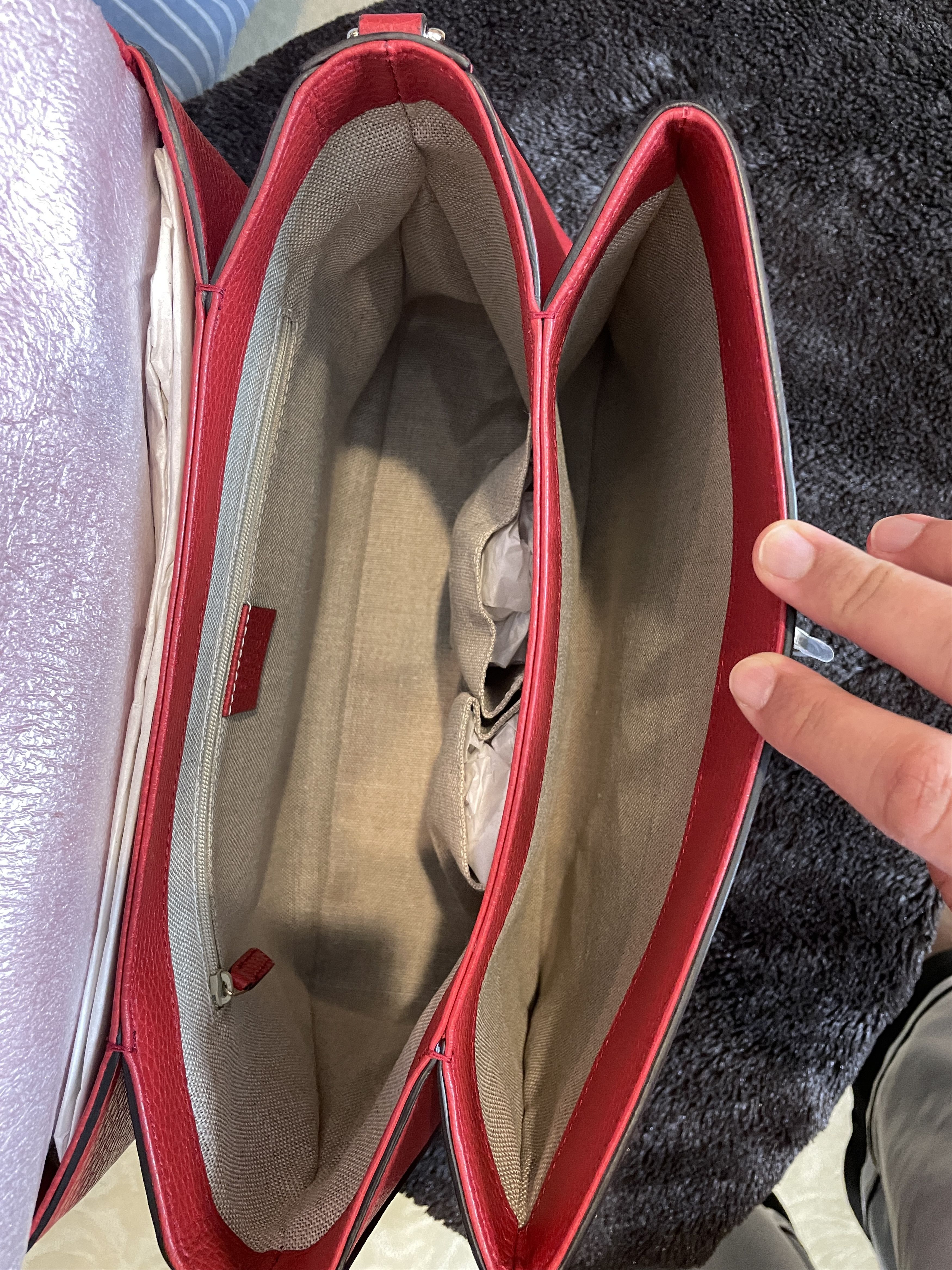 Gucci Interlocking G Top Handle Large Handbag
