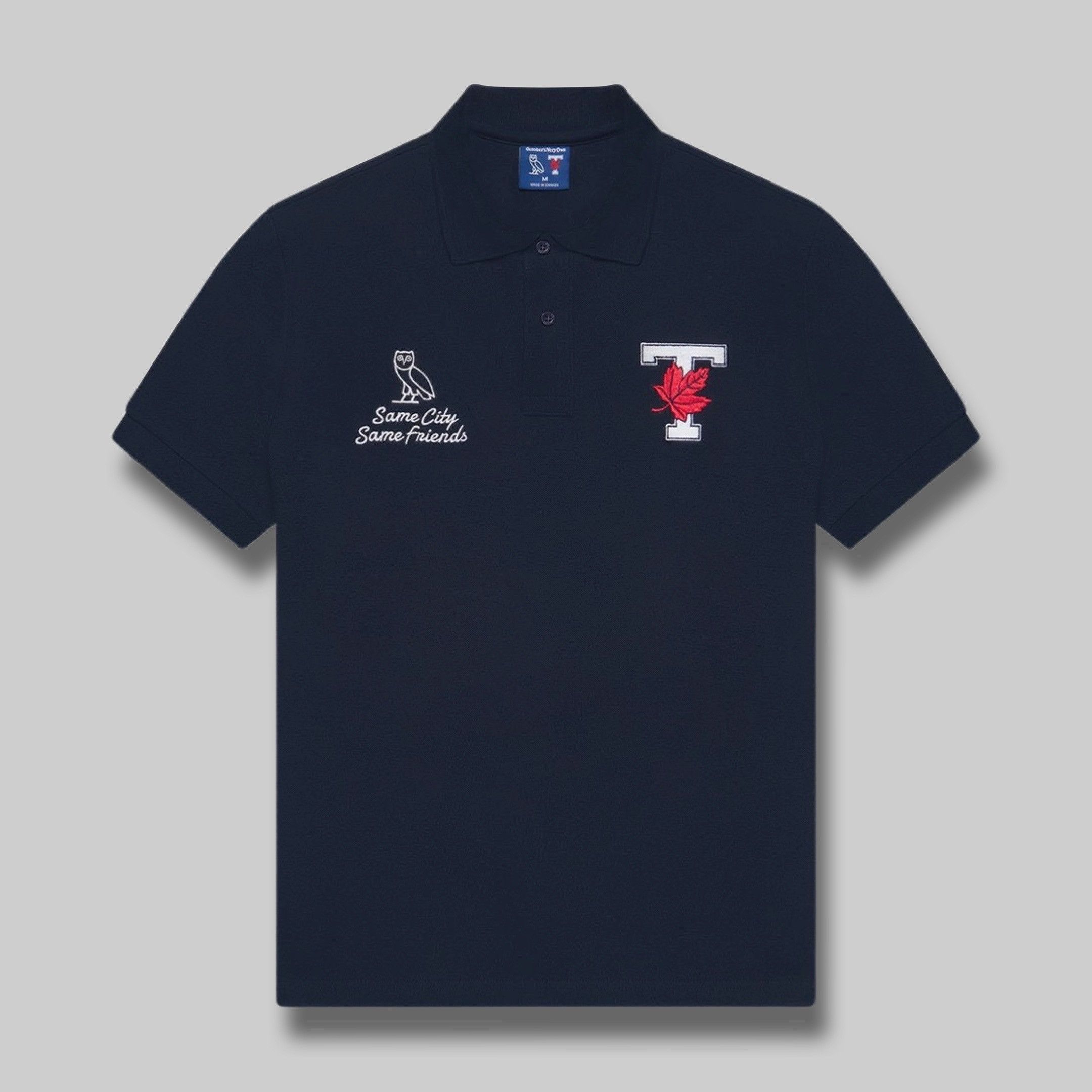 Drake OVO X UofT POLO - Navy Size US XXL / EU 58 / 5 - 1 Thumbnail