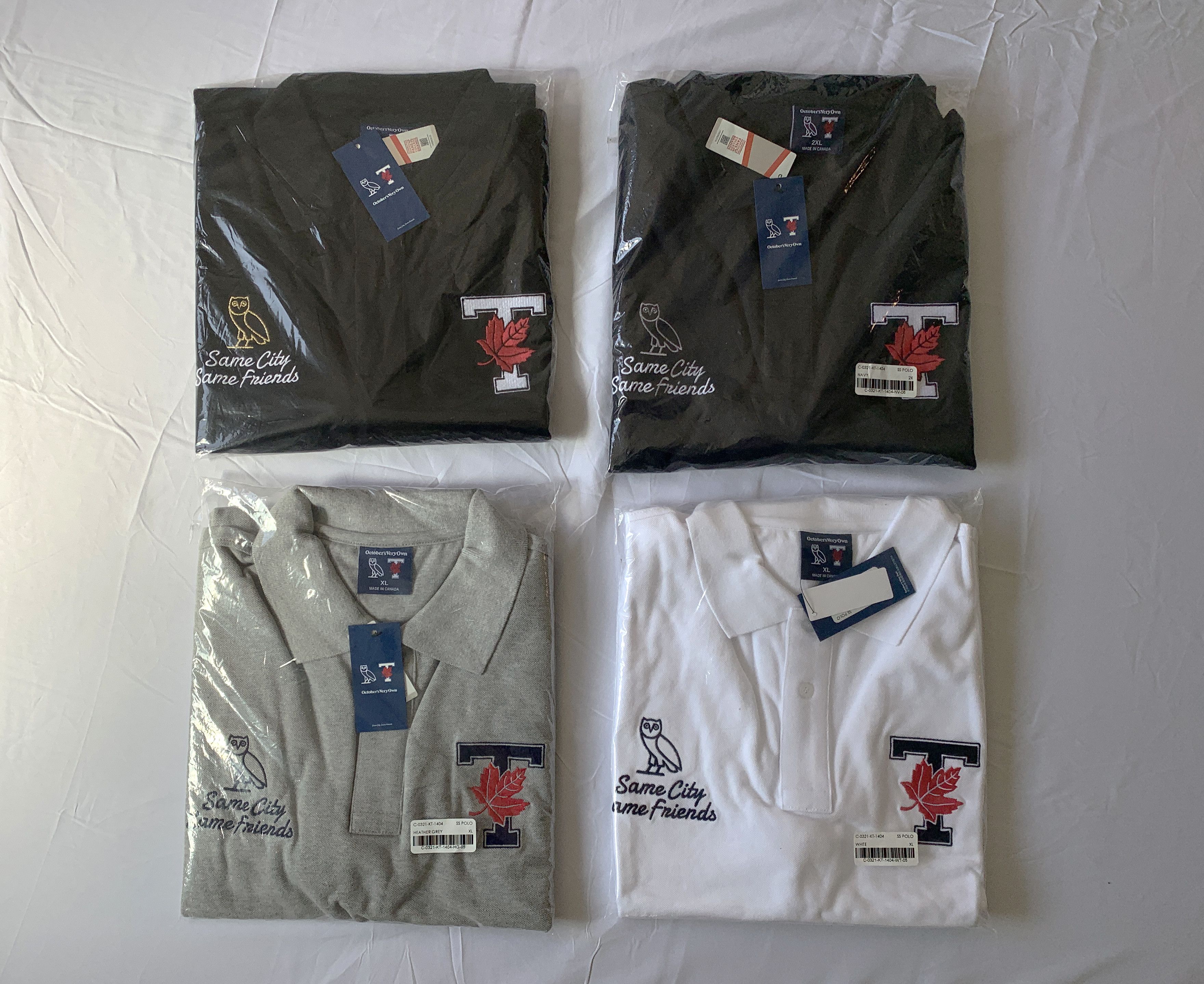 Drake OVO X UofT POLO - Navy Size US XXL / EU 58 / 5 - 4 Thumbnail
