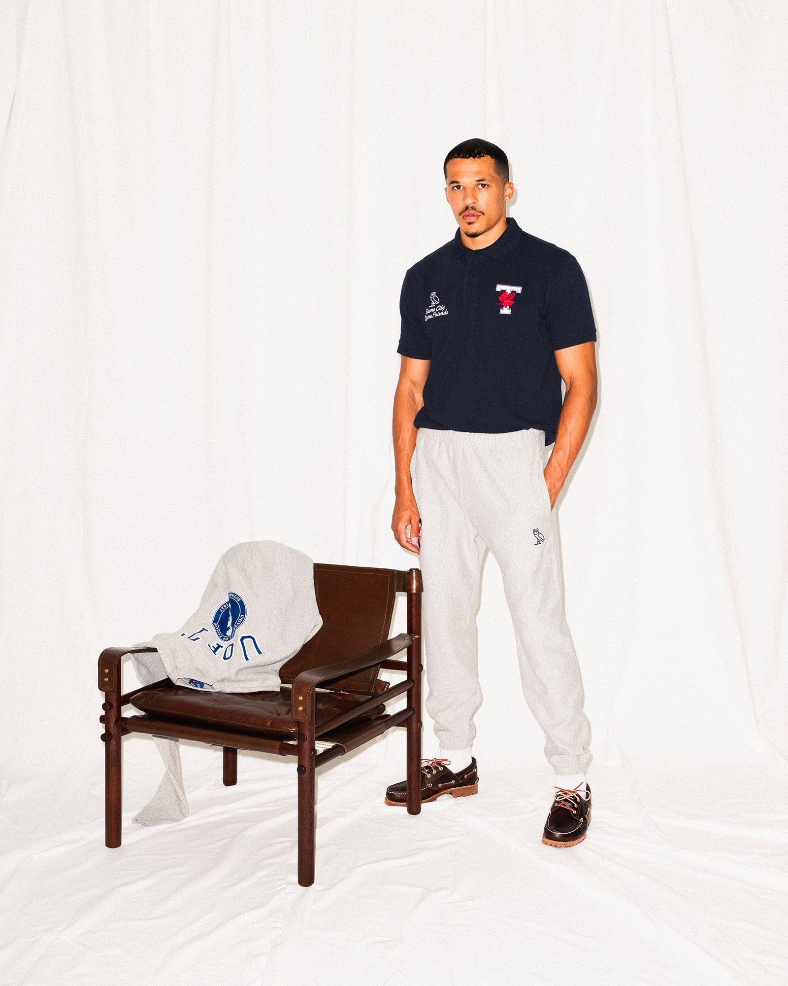 Drake OVO X UofT POLO - Navy Size US XXL / EU 58 / 5 - 3 Thumbnail