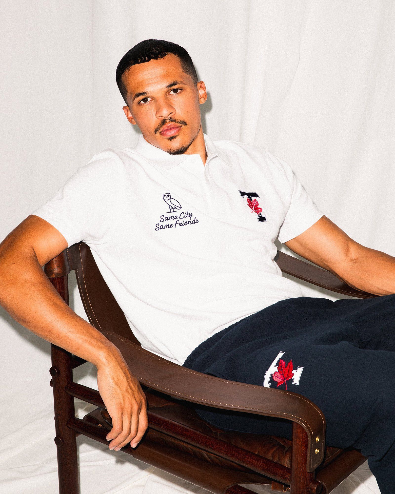 Drake OVO X UofT POLO - White Size US XL / EU 56 / 4 - 3 Thumbnail