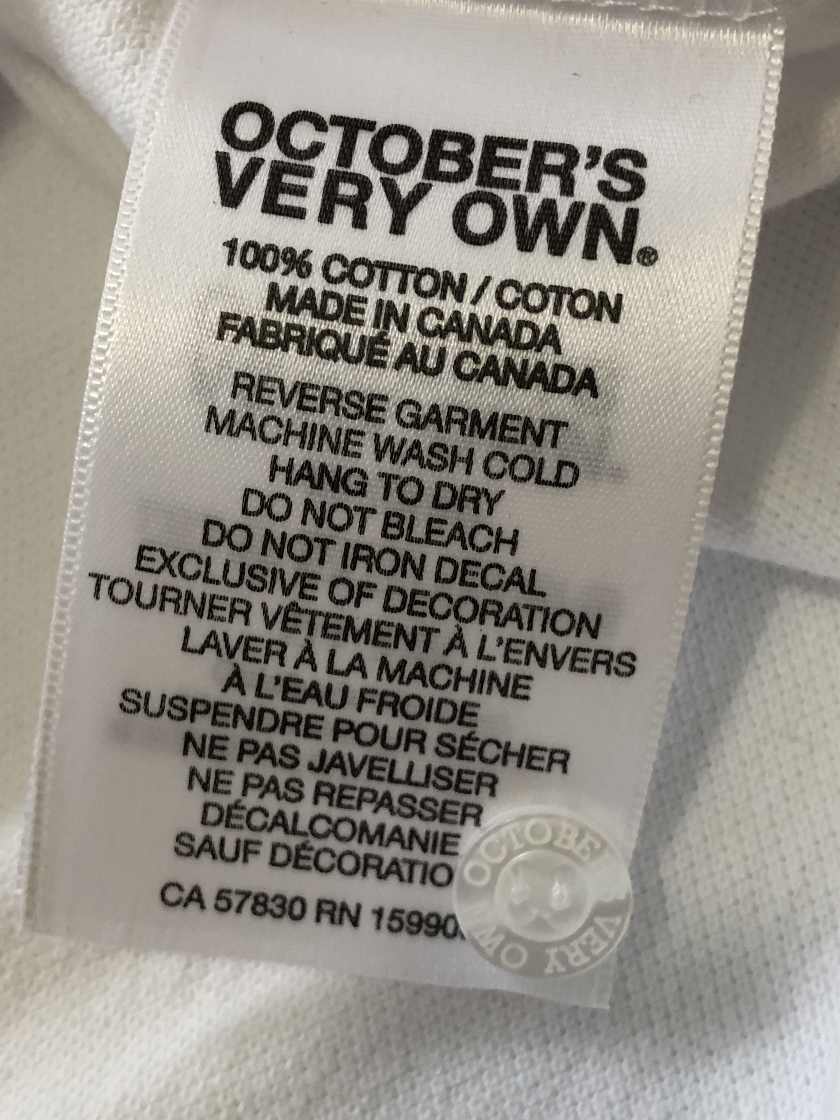 Drake OVO X UofT POLO - White Size US XL / EU 56 / 4 - 8 Thumbnail