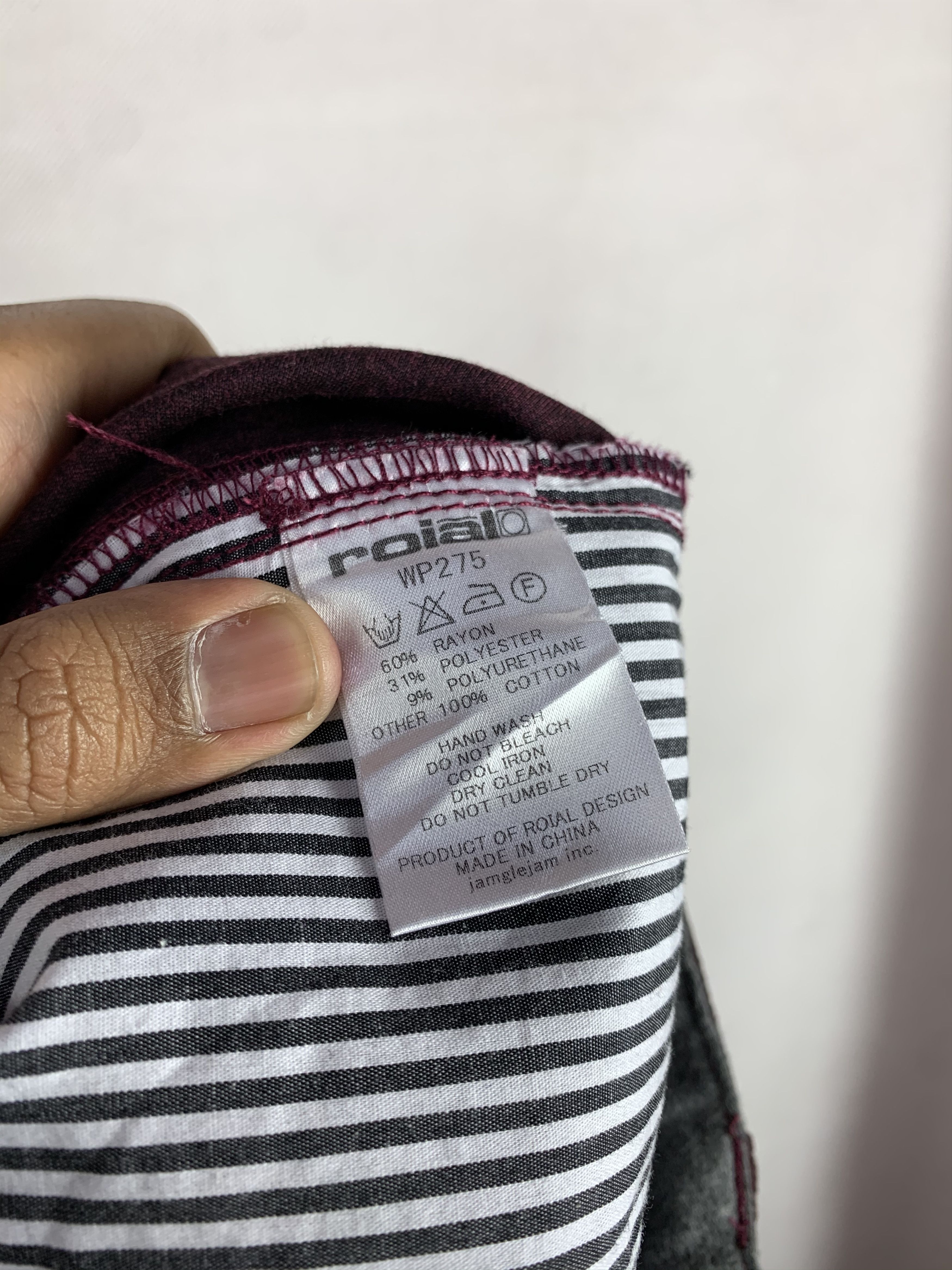 Japanese Brand 🔥Roial Garments Supply Pants Size US 32 / EU 48 - 11 Thumbnail